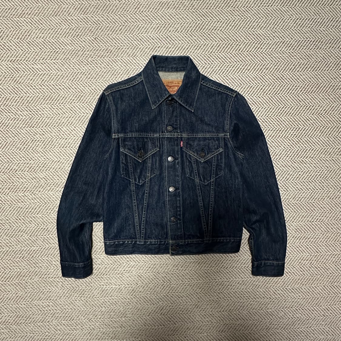 LEVI'S 71557 90's japan made BIG E denim 상품이미지1