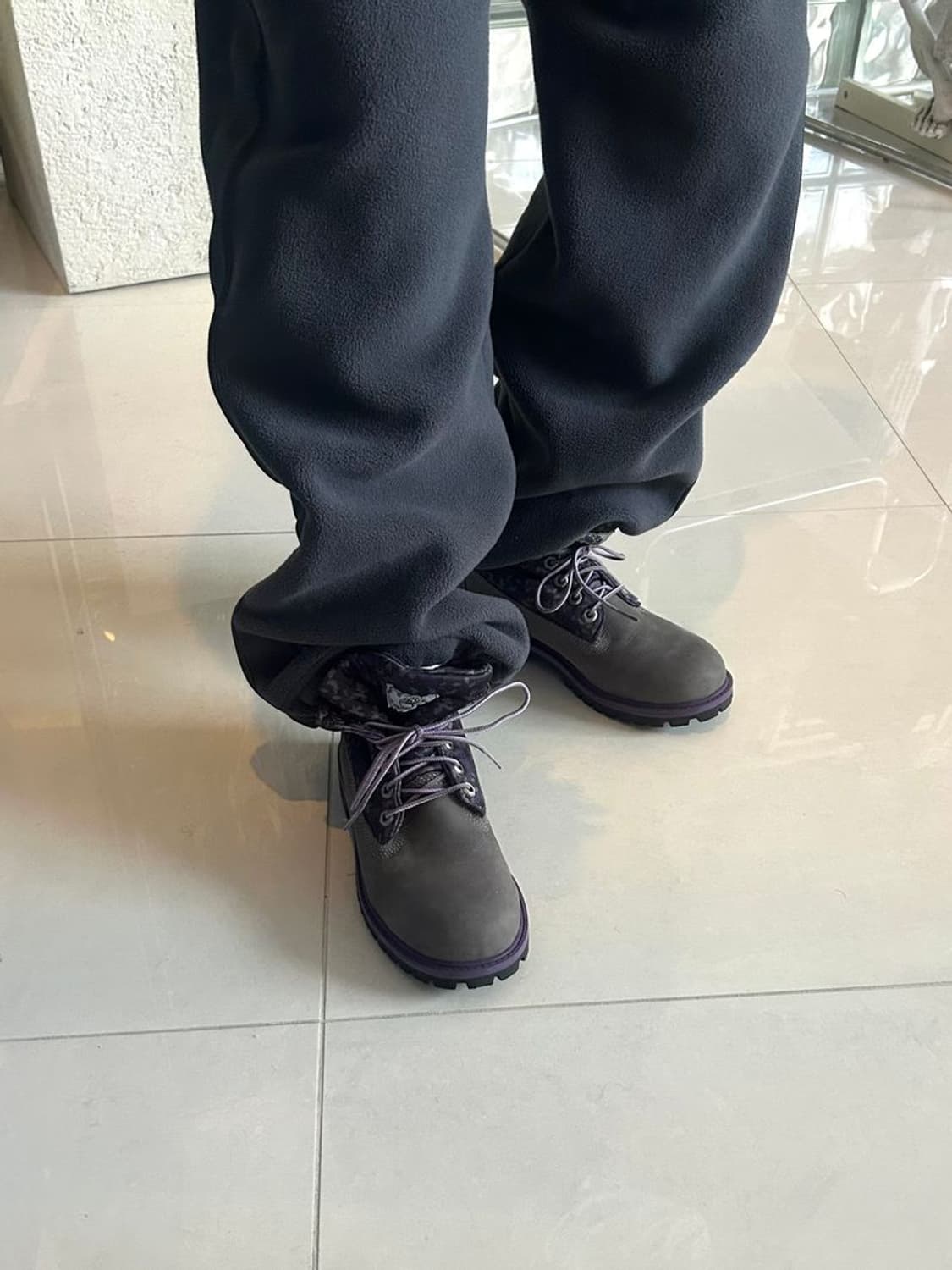 CAMO LACE UP BOOTS 카모 레이스업 부츠 상품이미지3