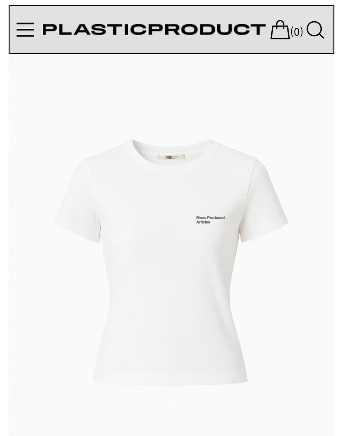 플라스틱프로덕트 MPa T-SHIRT WOMEN  M 상품이미지1