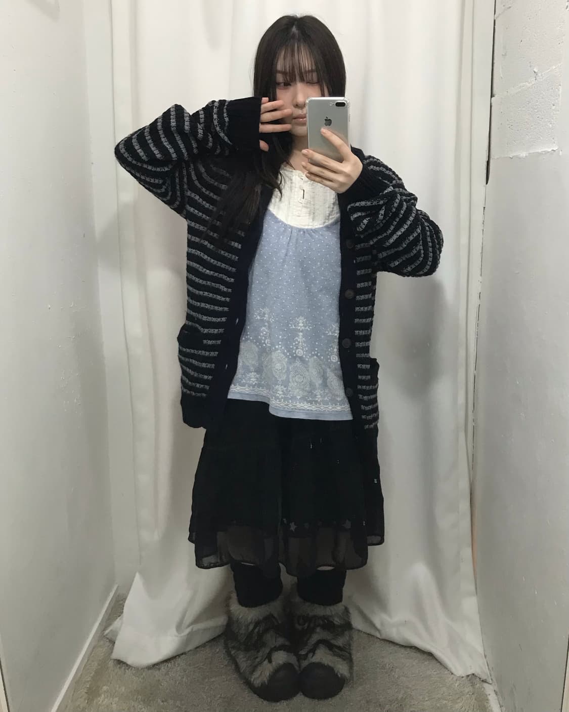 무채색 소녀 코디 세트 🤍 상품이미지1