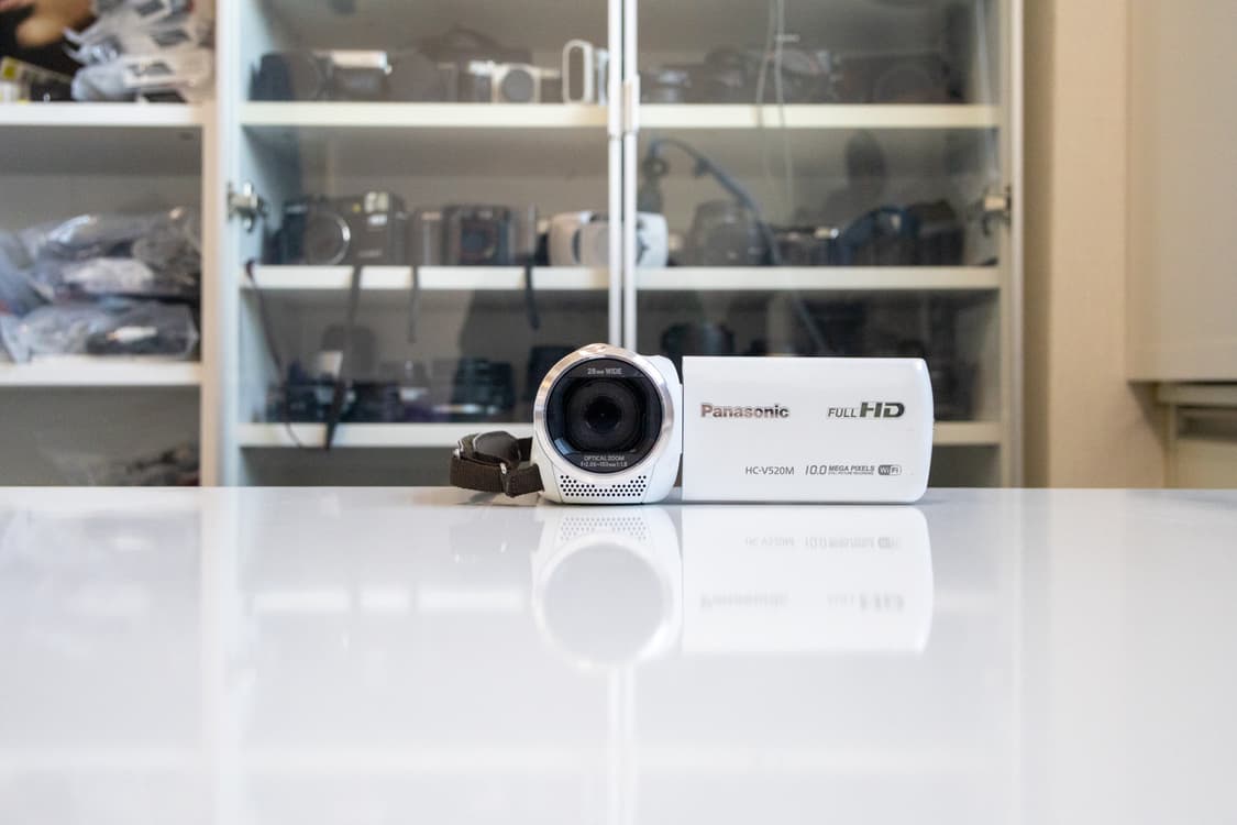 Panasonic HC-V520M-W / 빈티지 디지털 캠코더 상품이미지3