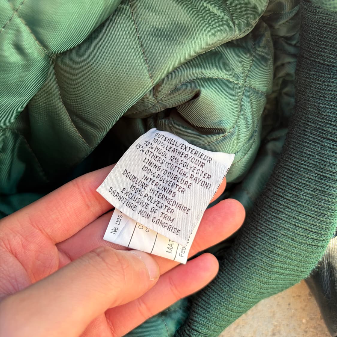 90s Vanderwell 빈티지 울 바시티 자켓 L 상품이미지7