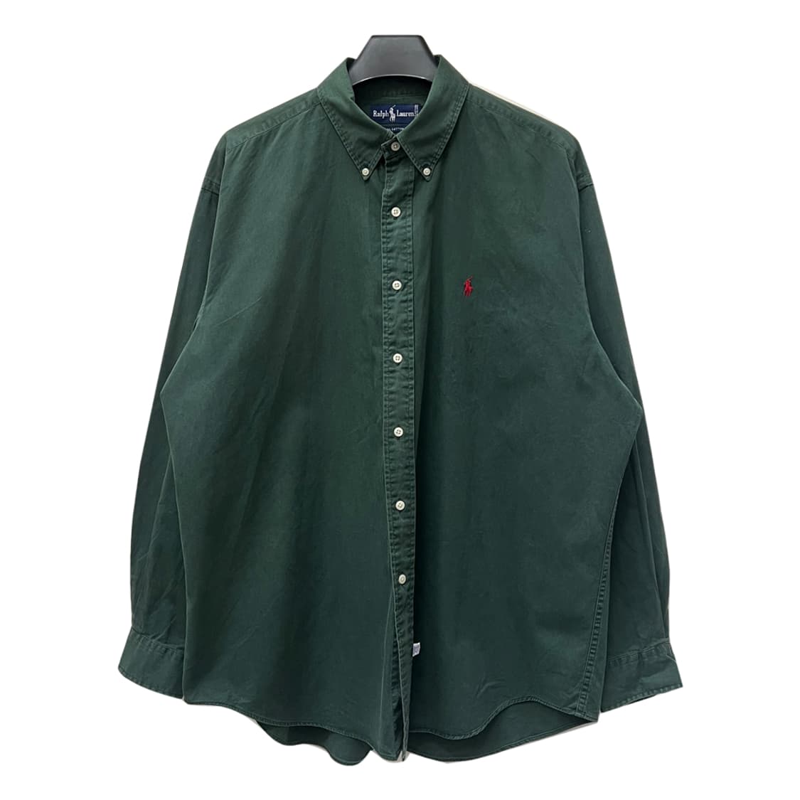 폴로 랄프로렌 그린 옥스포드 셔츠 남방 XL 상품이미지1