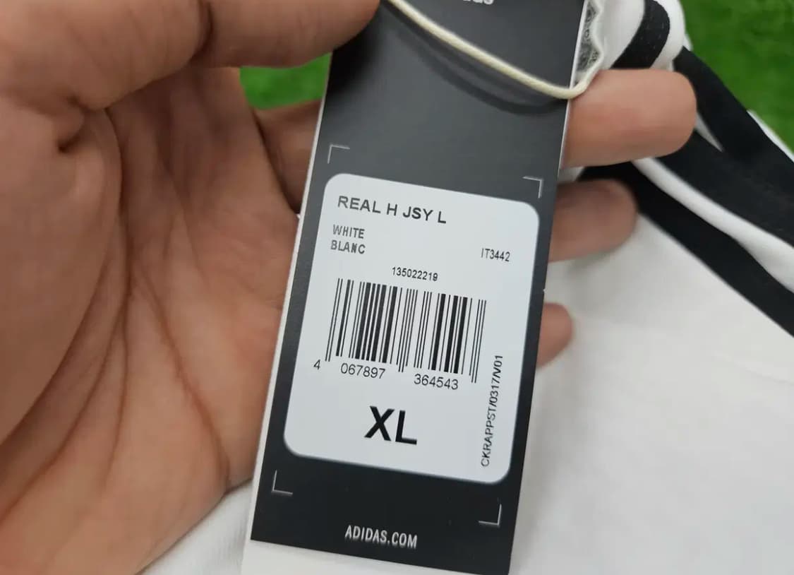 XL) 아디다스 레알마드리드 유니폼 롱슬리브 상품이미지2
