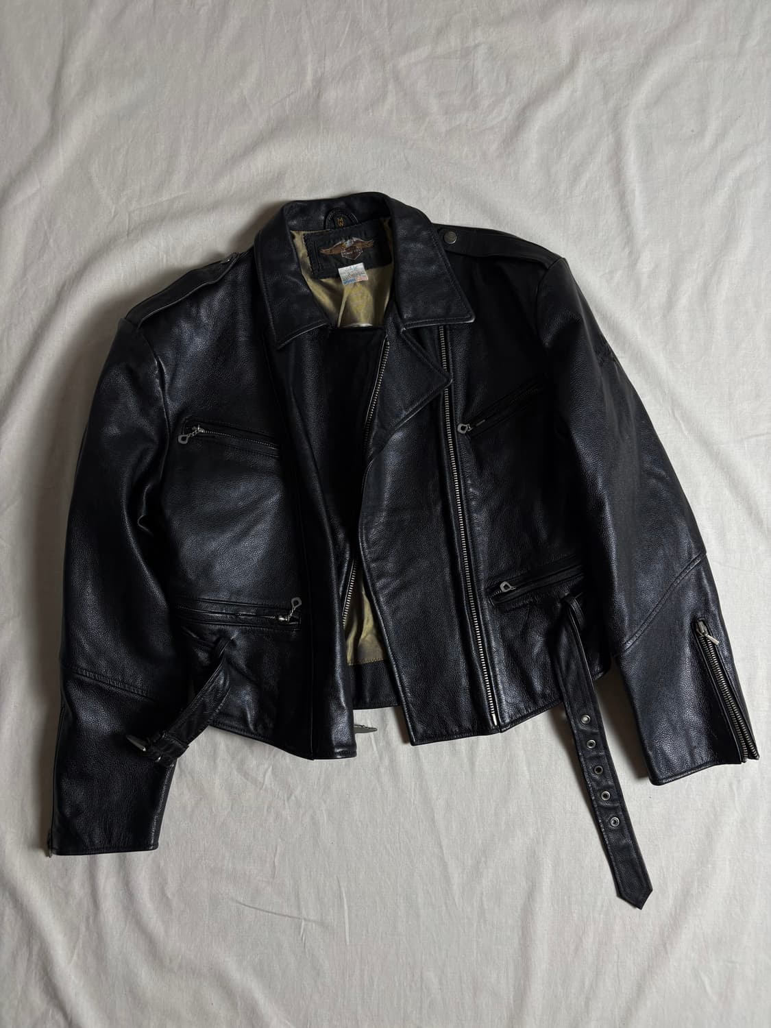Harley Davidson USA 할리데이비슨 천연가죽자켓 L 상품이미지1