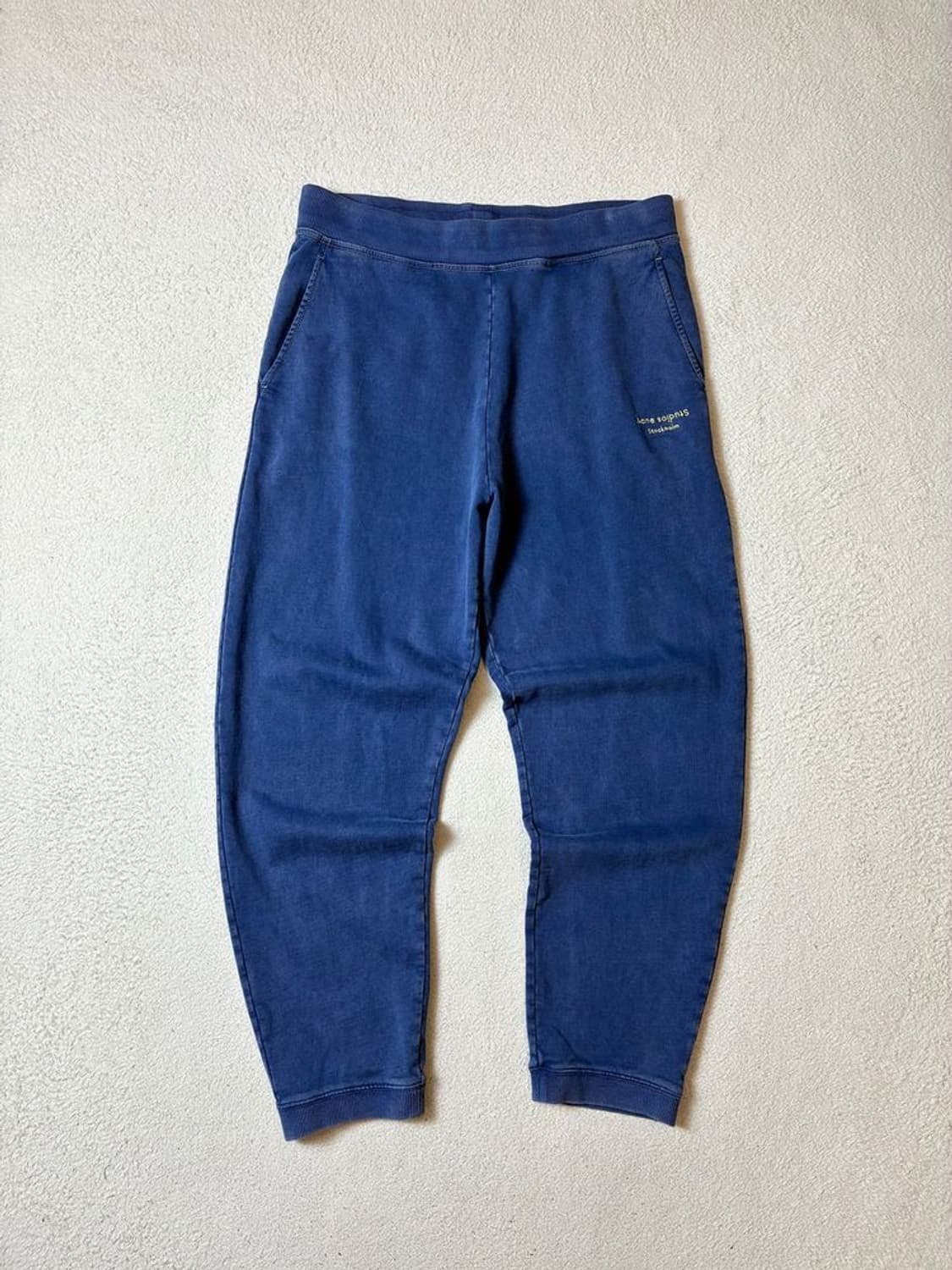 아크네스튜디오 헤비코튼 피그먼트 스웻 팬츠 PN8016 상품이미지1