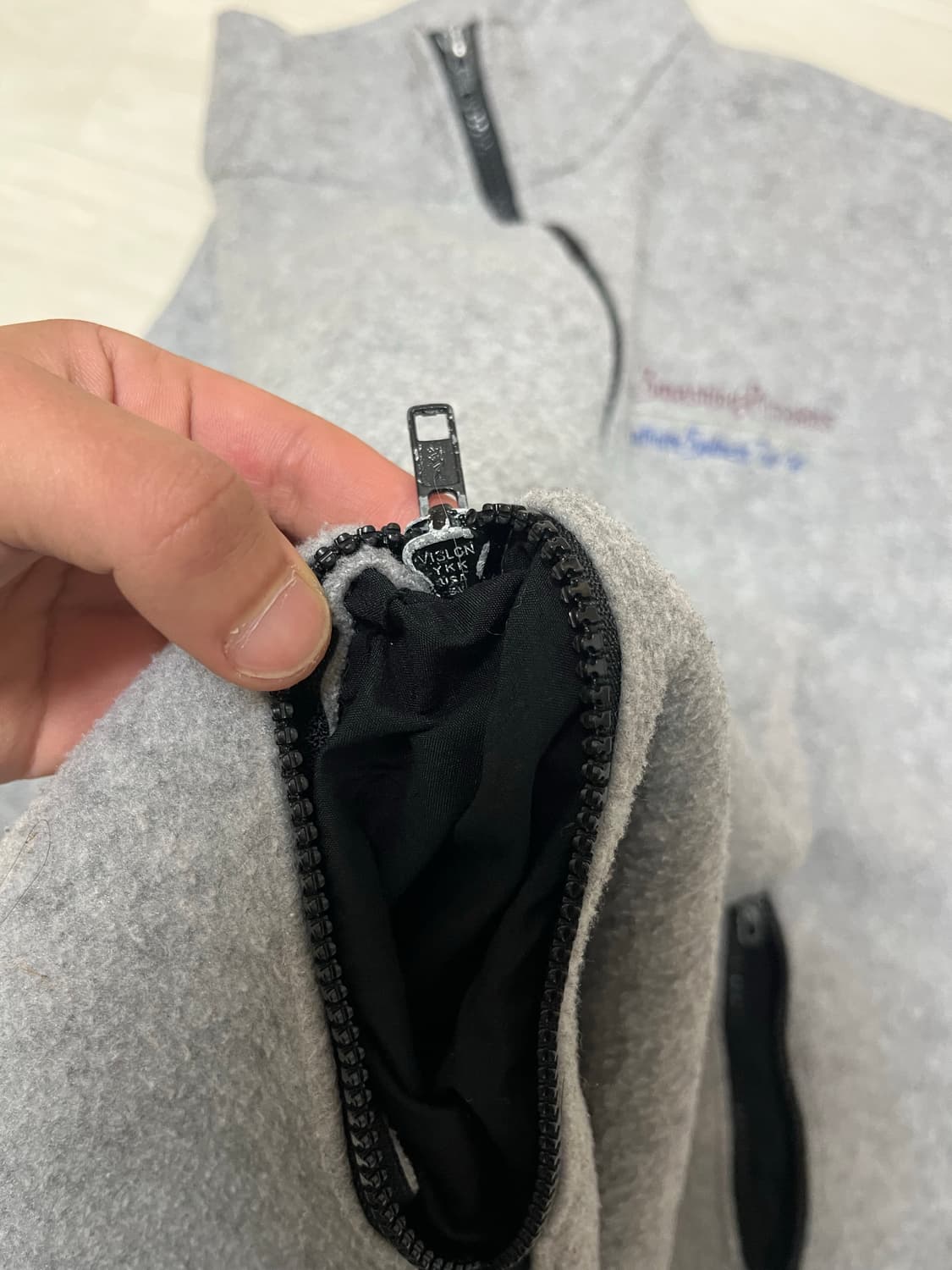 90s 스매싱펌킨스 투어 집업후리스 상품이미지4