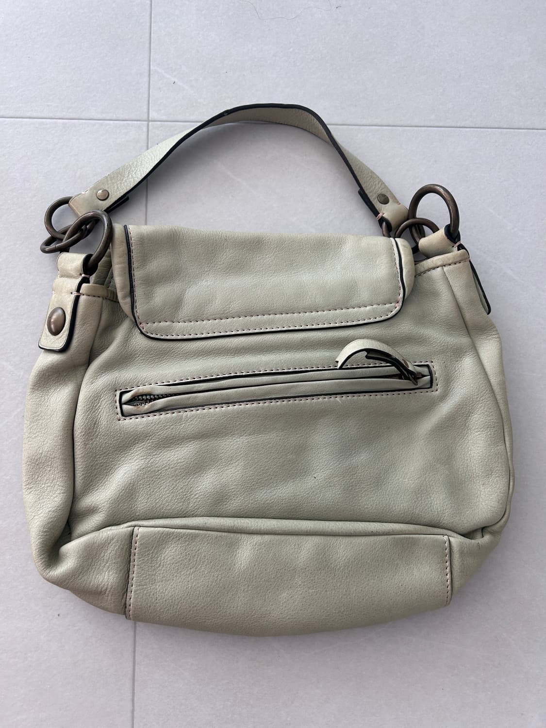 쥬시꾸뛰르 빈티지한 백 상품이미지2