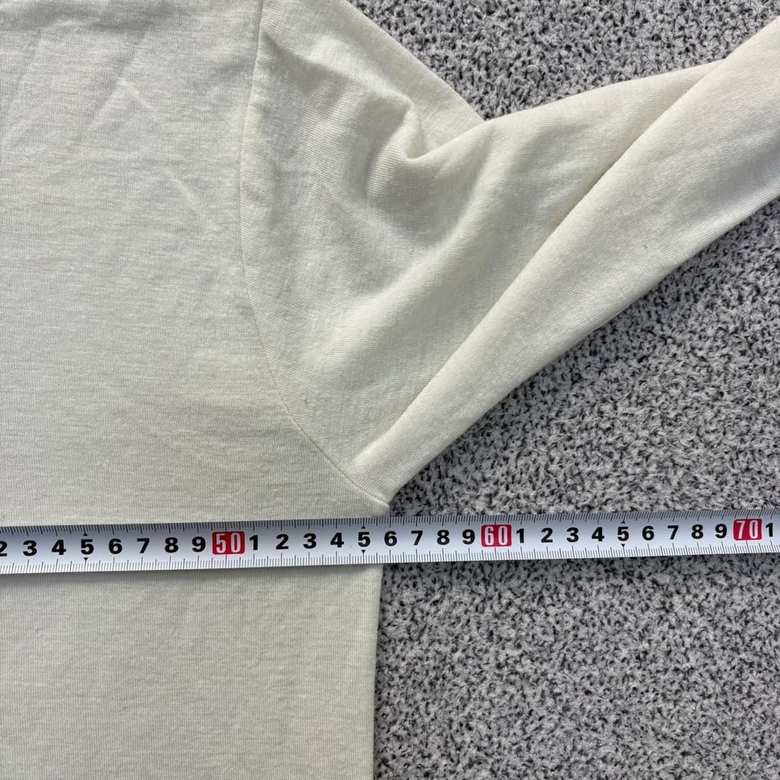 실측 에이블앤코 빈티지 긴팔티 롱슬리브 0504J 상품이미지4