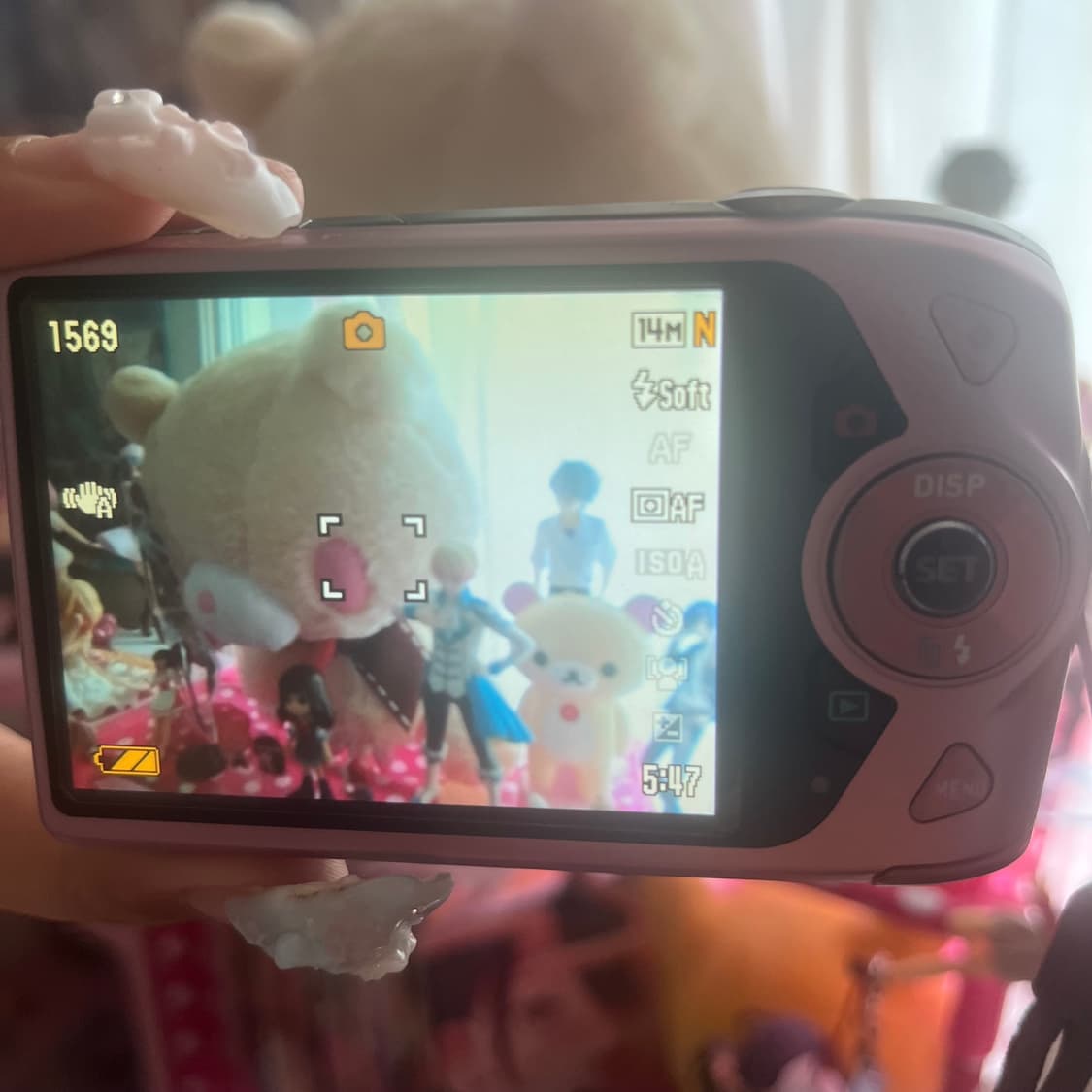 카시오 엑슬림 ex-z2300 핑크 디지털 카메라 디카 상품이미지5