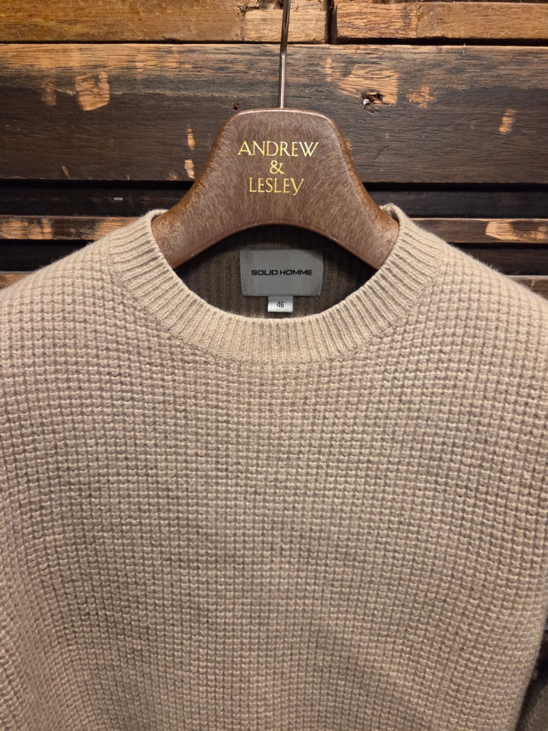 솔리드옴므 니트 상품이미지7