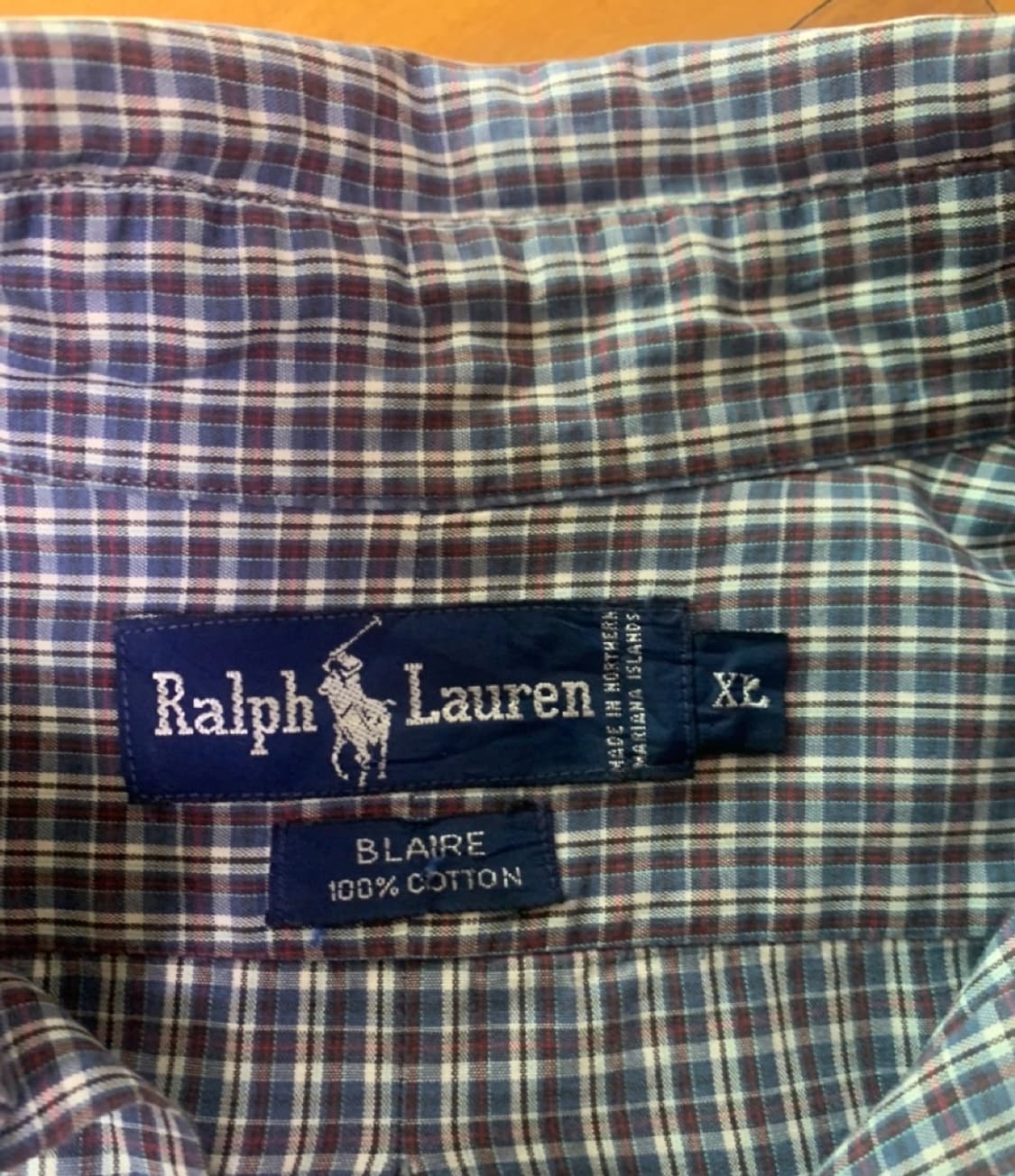 폴로 체크 셔츠 상품이미지3