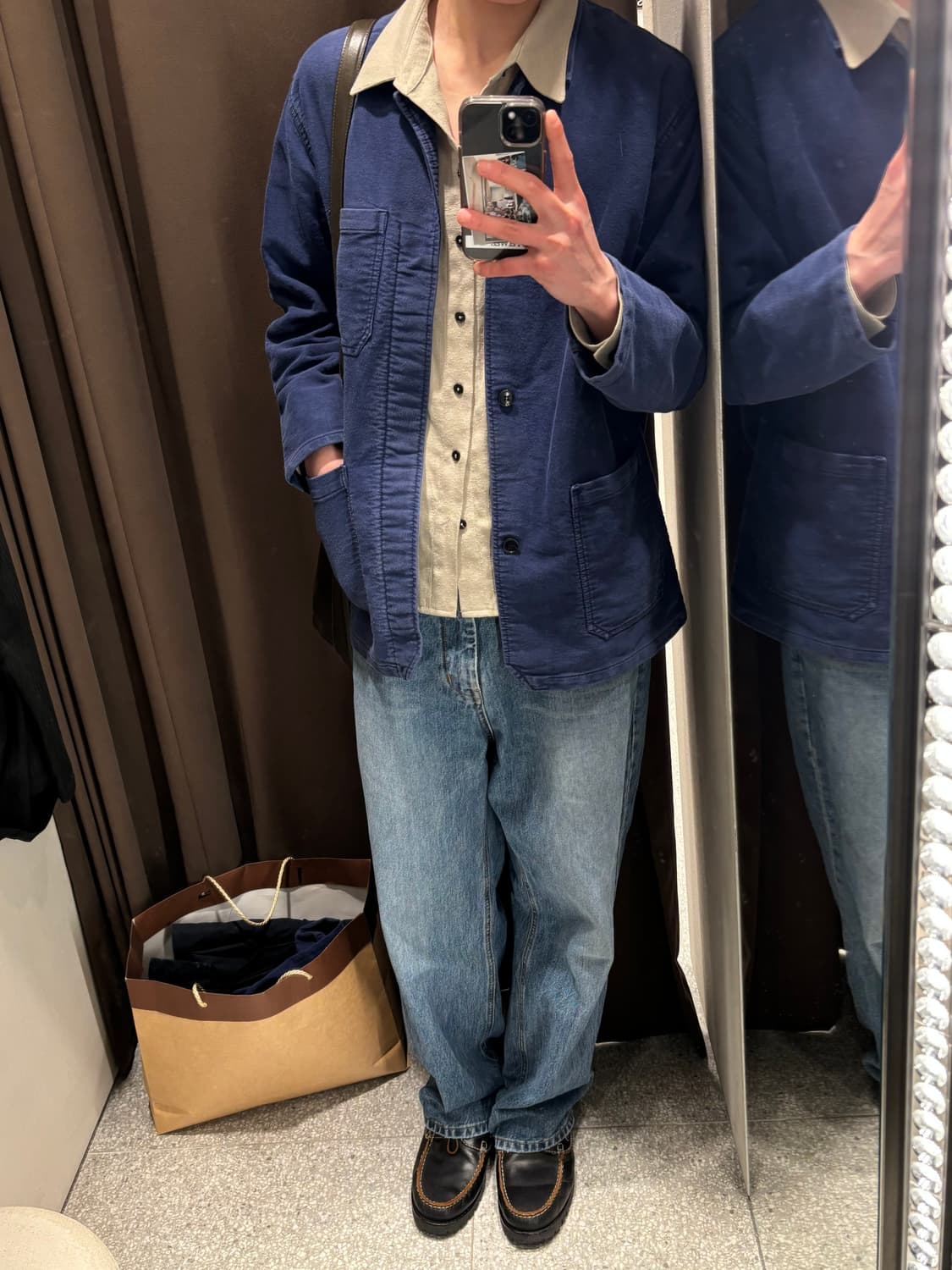 og moleskin french work jacket 상품이미지1