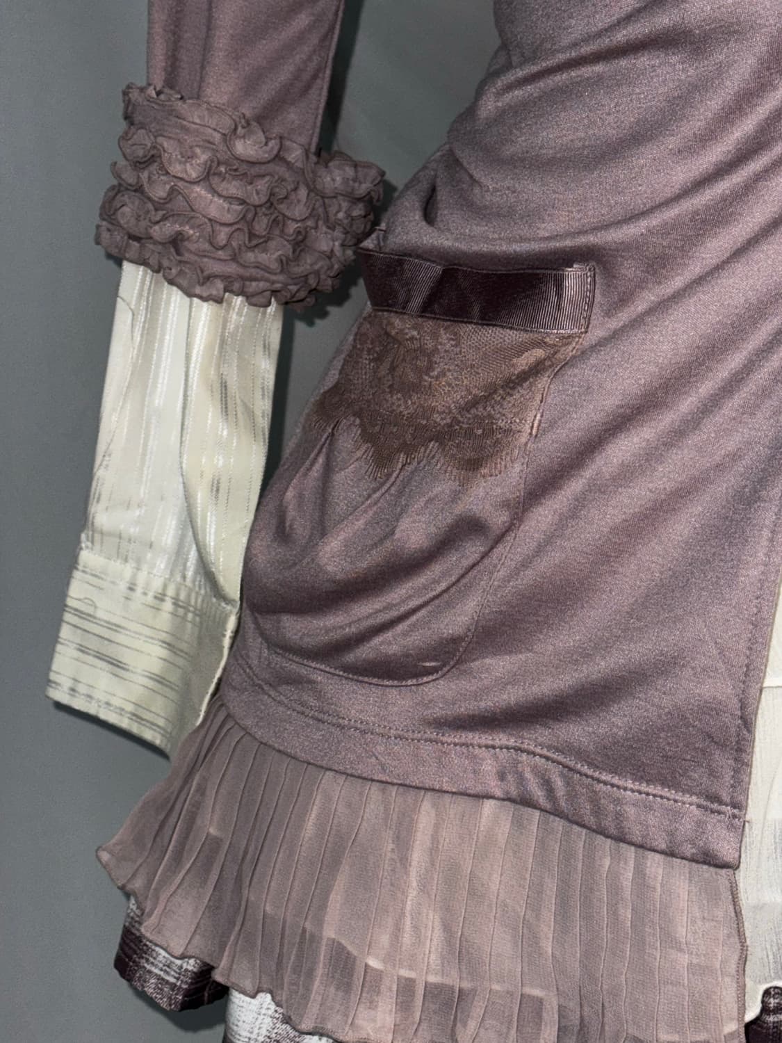 엑시즈팜 히메갸루 하치깔 뮤트핑크 니혼진 코디세트  상품이미지8