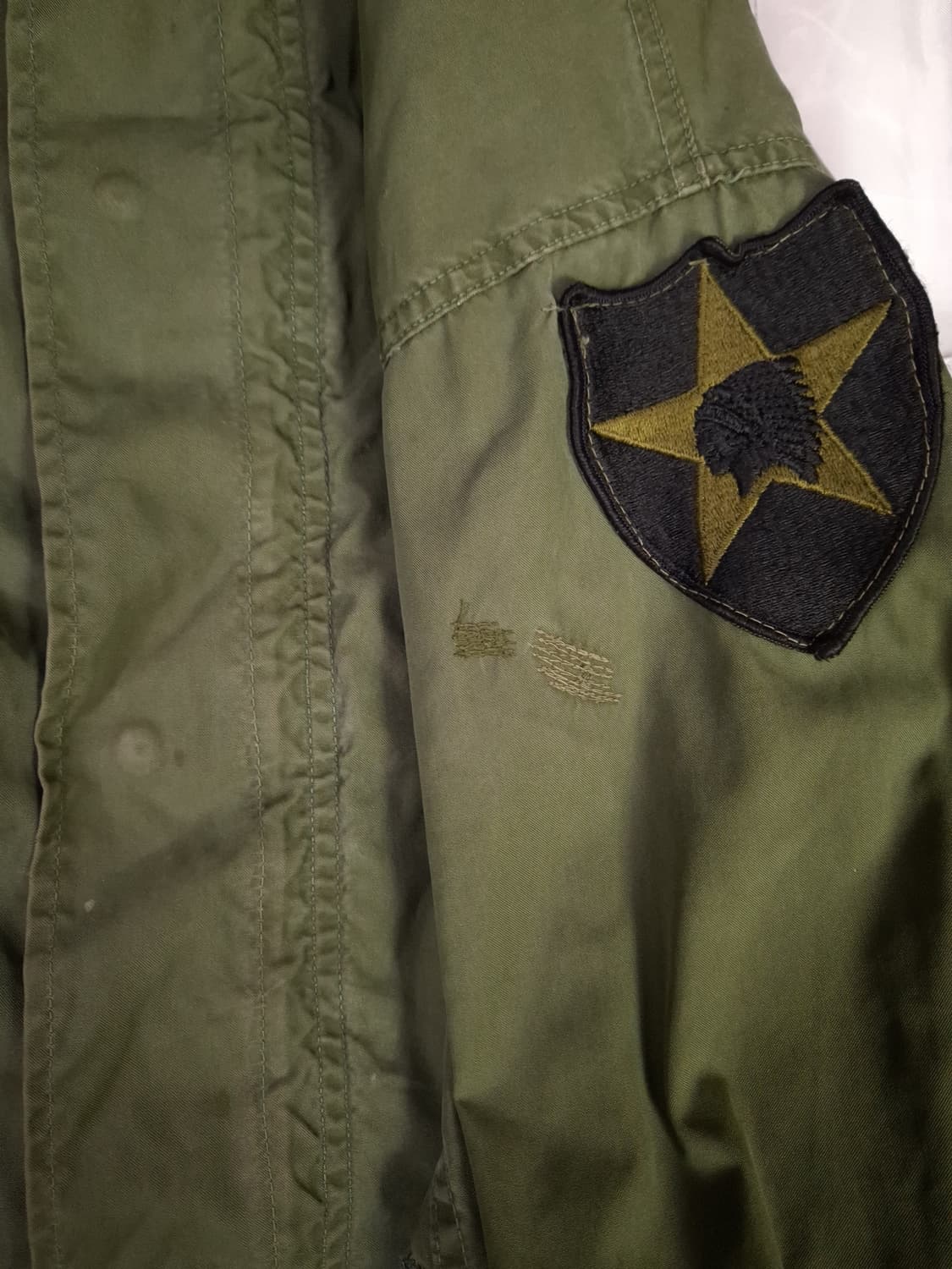 오리지날 미군 M-65 피쉬테일 개파카 스몰 풀셋트 상품이미지9