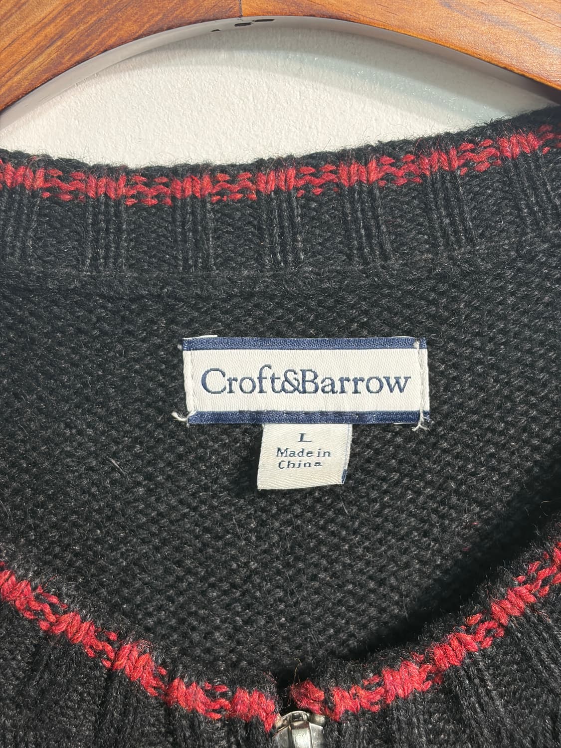 [L] U.S.A. 라미&실크 어글리니트 리스 가디건 L 상품이미지7