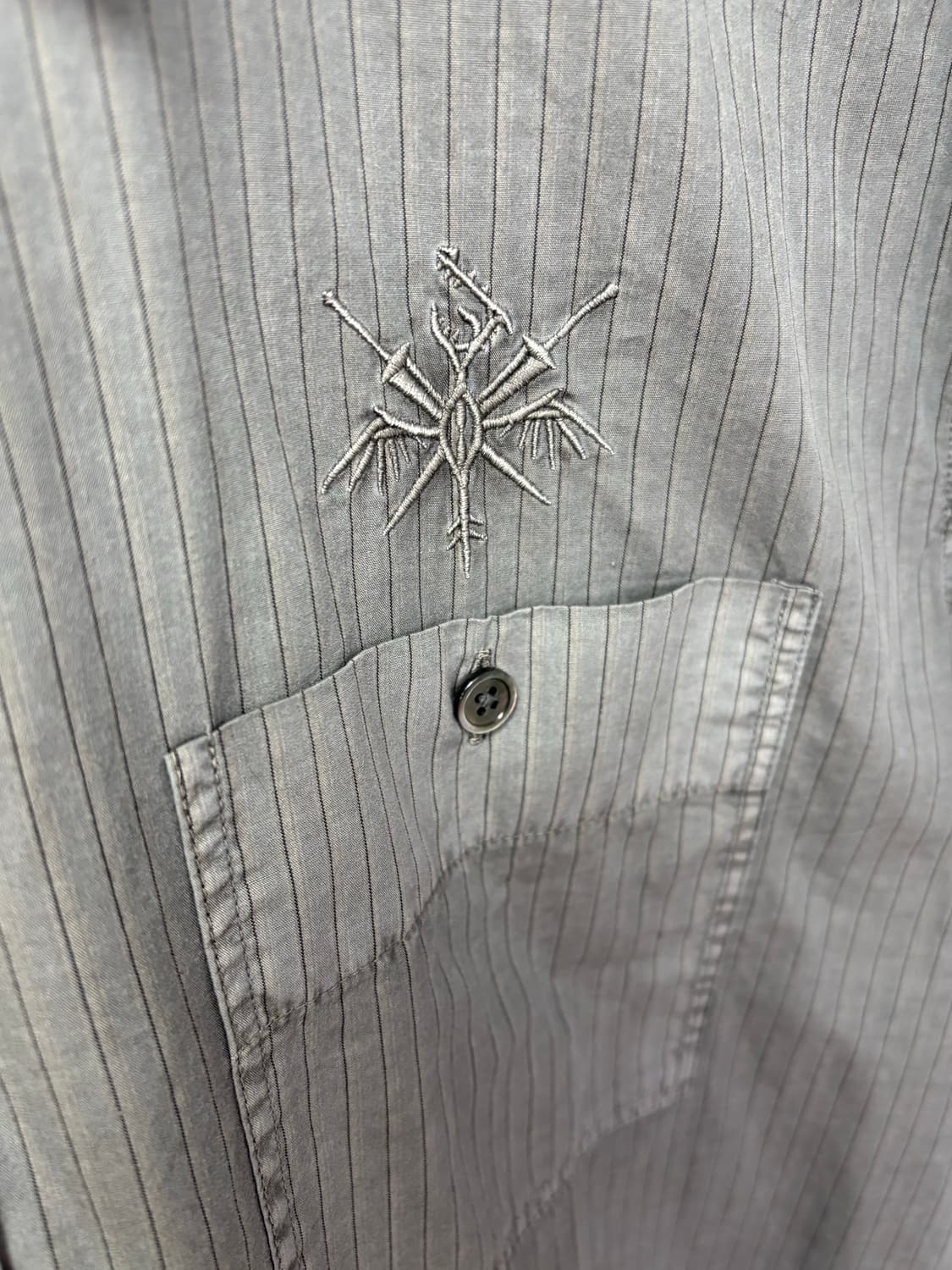 해칭룸 Bone Dragon Shirt 그레이 4사이즈! 상품이미지5