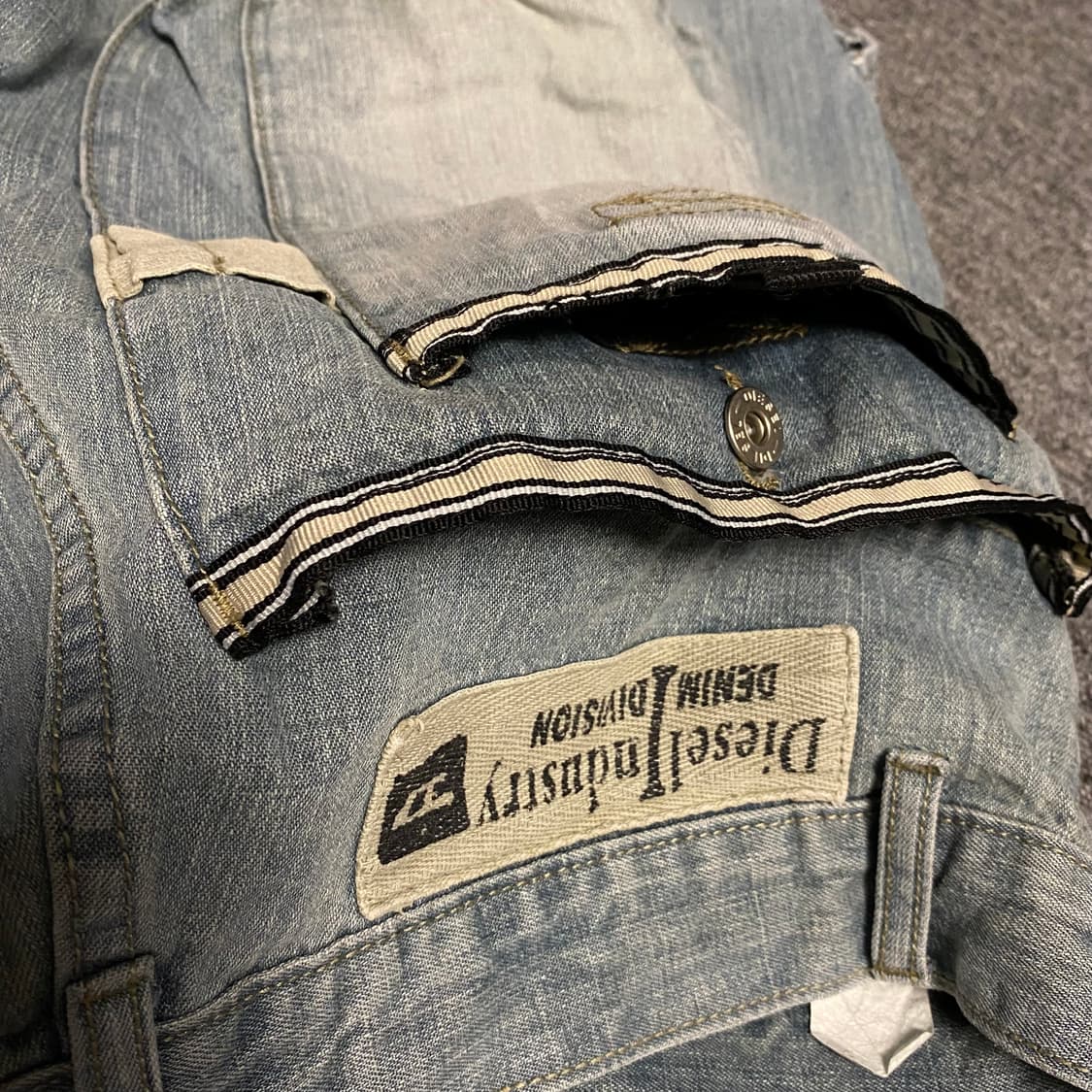 🌊Diesel Bootscut Denim Cargo Pants 상품이미지7