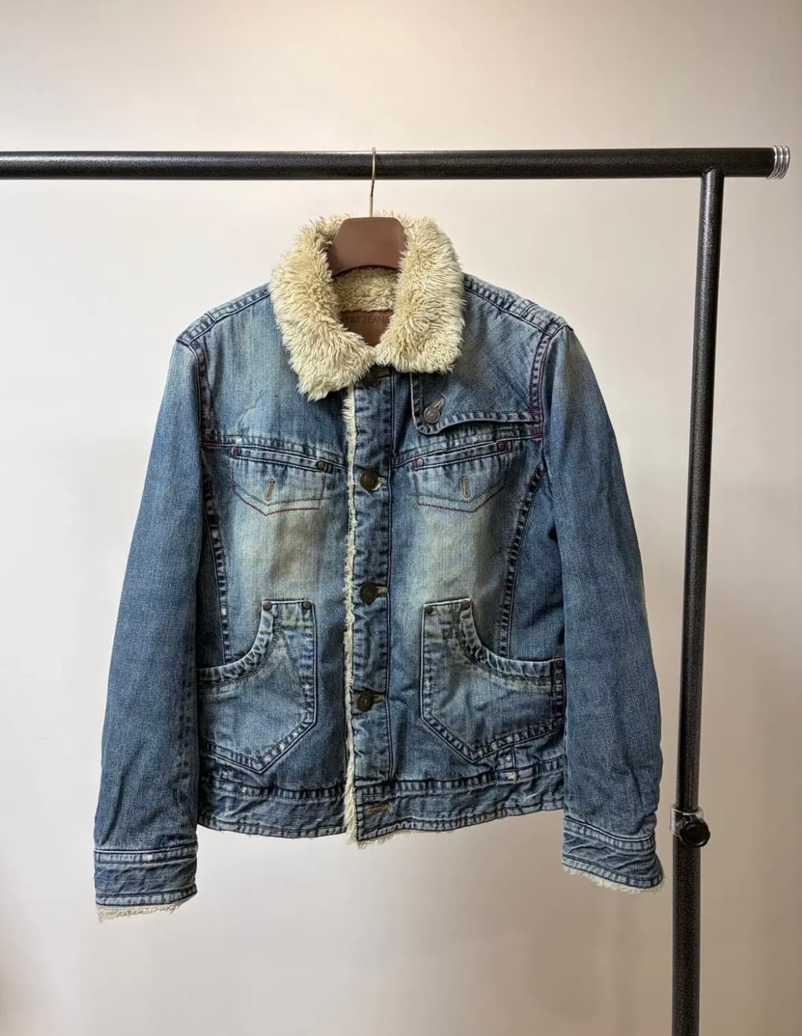 (105) TBJ 쉐르파 y2k 데님 자켓 상품이미지2