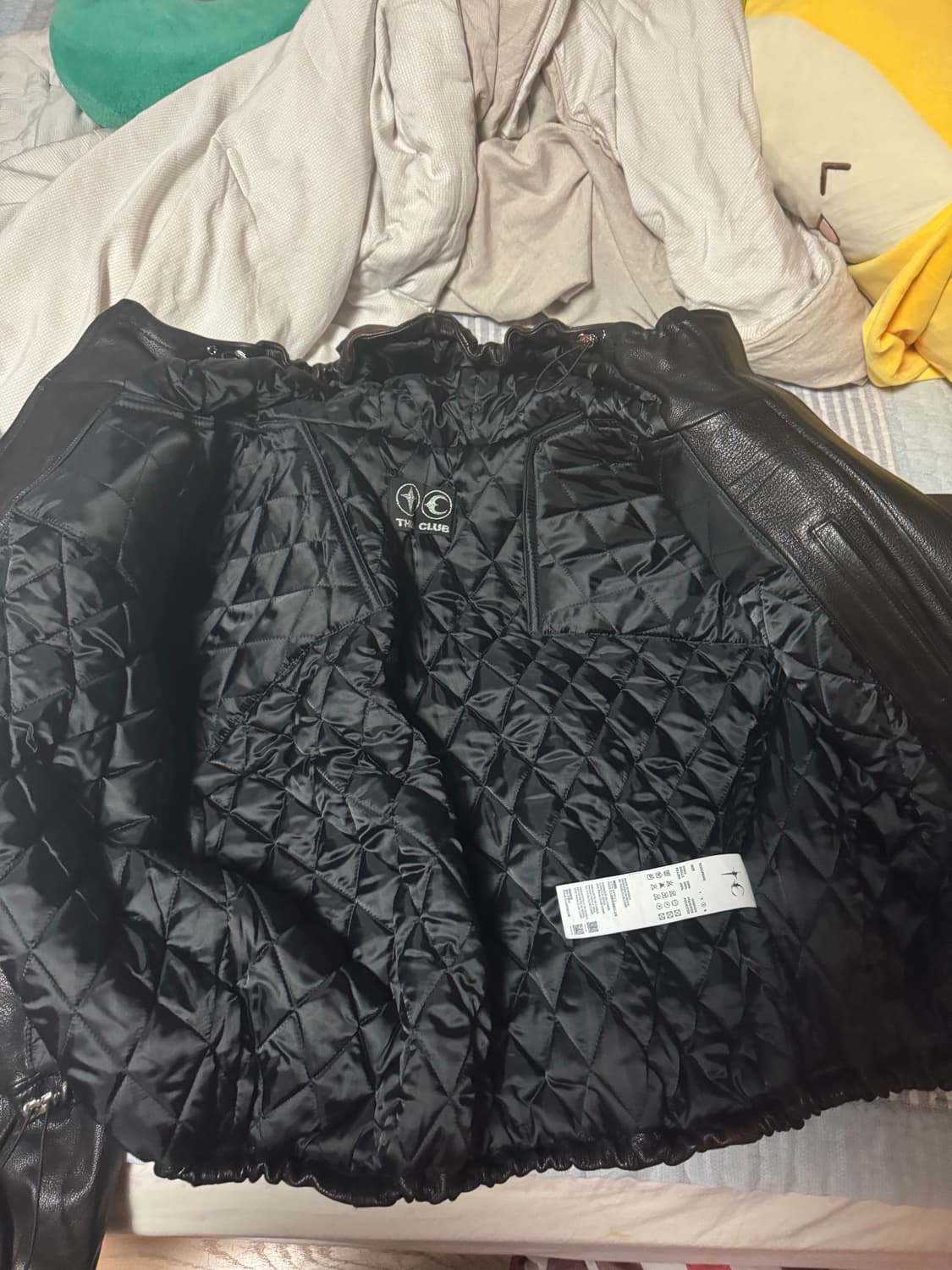 떠그클럽 빅락레더자켓 상품이미지3