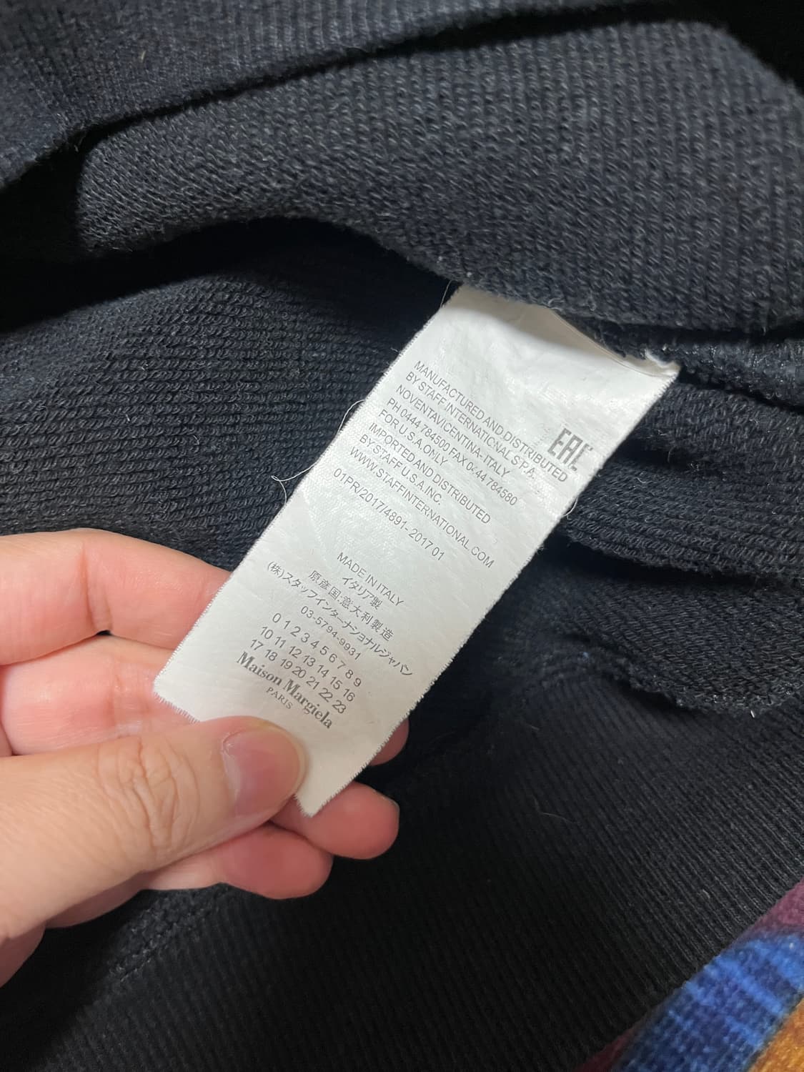 메종 마르지엘라 mm6 후드티 상품이미지3