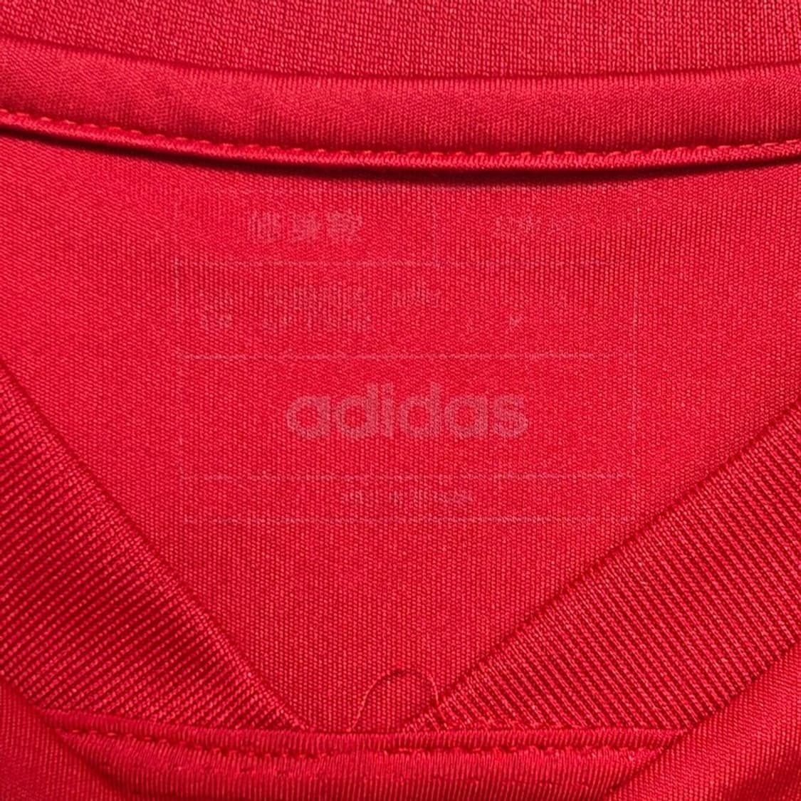ADIDAS 레드 슬리브리스 M 상품이미지5