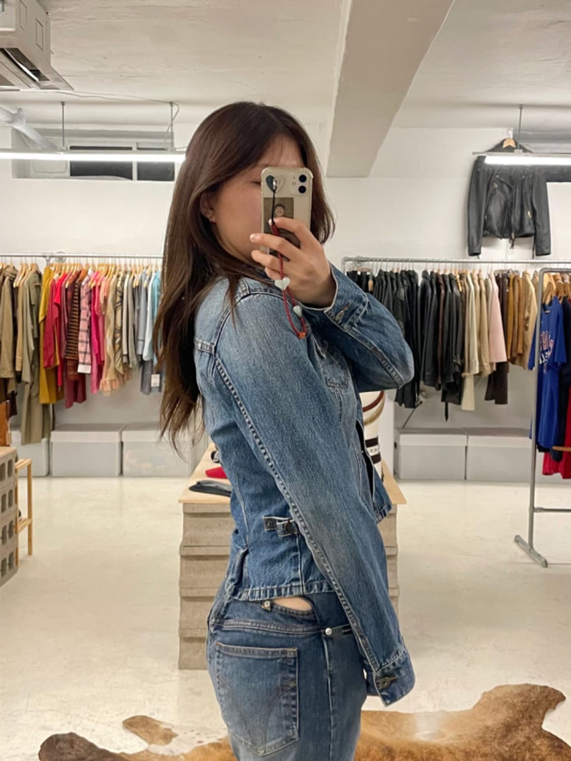 D&G denim skirt 돌체앤가바나 트임 스커트 상품이미지1