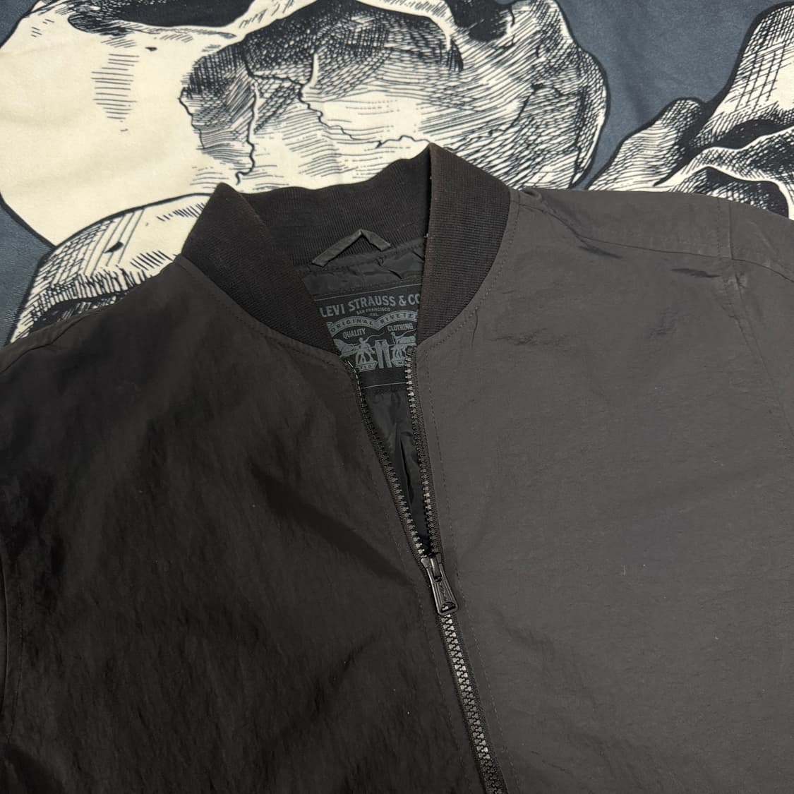 리바이스 블랙 집업자켓 S 사이즈 상품이미지2