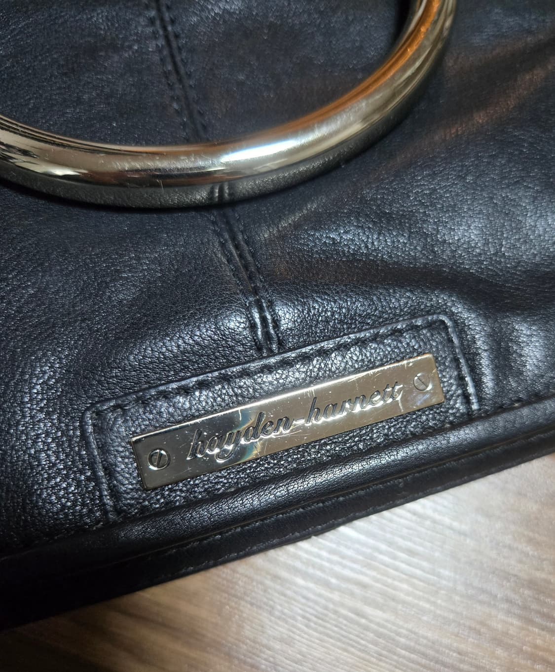 하이덴 하넷 블랙 가죽 크로스백 상품이미지10