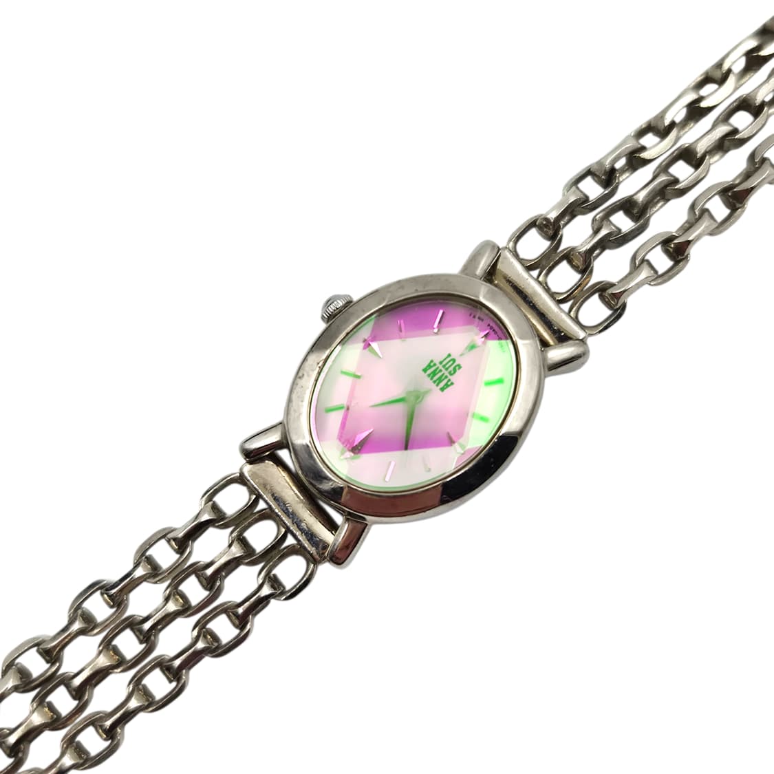 04s 안나수이 크리스탈 오로라 체인 손목 시계 상품이미지1