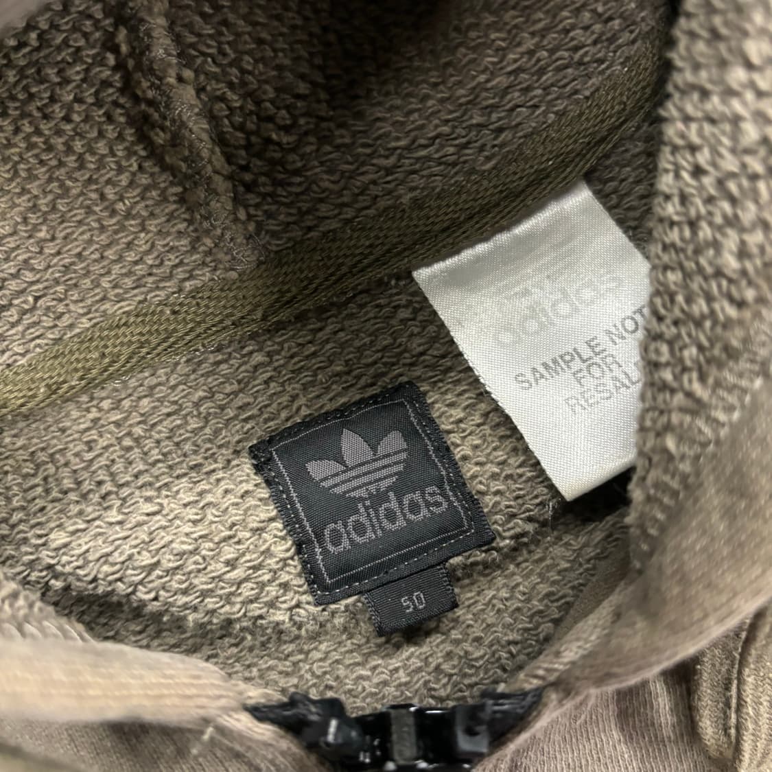 아디다스 카키 브라운 파이어버드 후드집업 상품이미지6