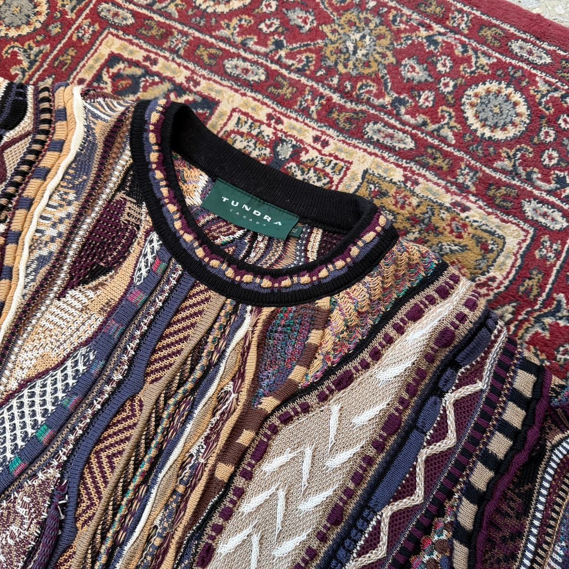 툰드라 쿠지스타일 케이블 니트 [ 105-110 ] 상품이미지2