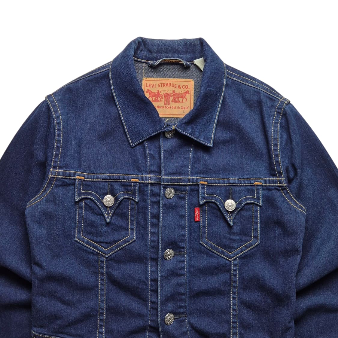 [L] 리바이스 00s type1 데님 트러커 자켓 상품이미지3