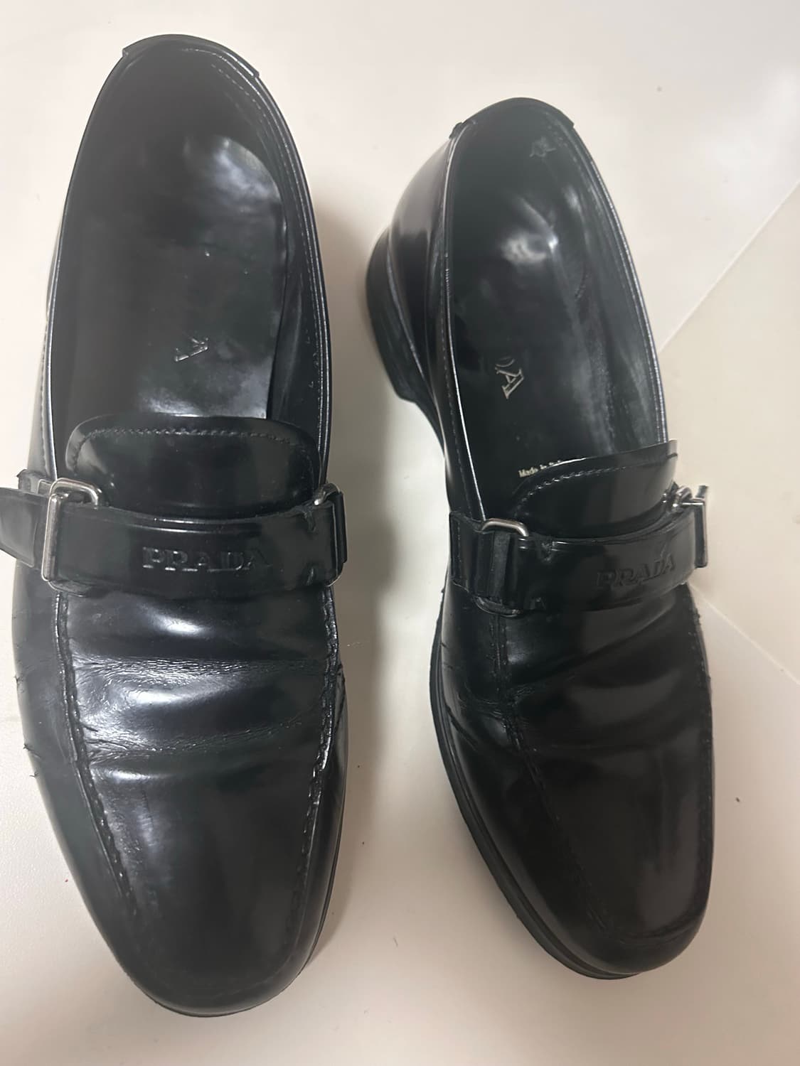 프라다 버클 로퍼 상품이미지2