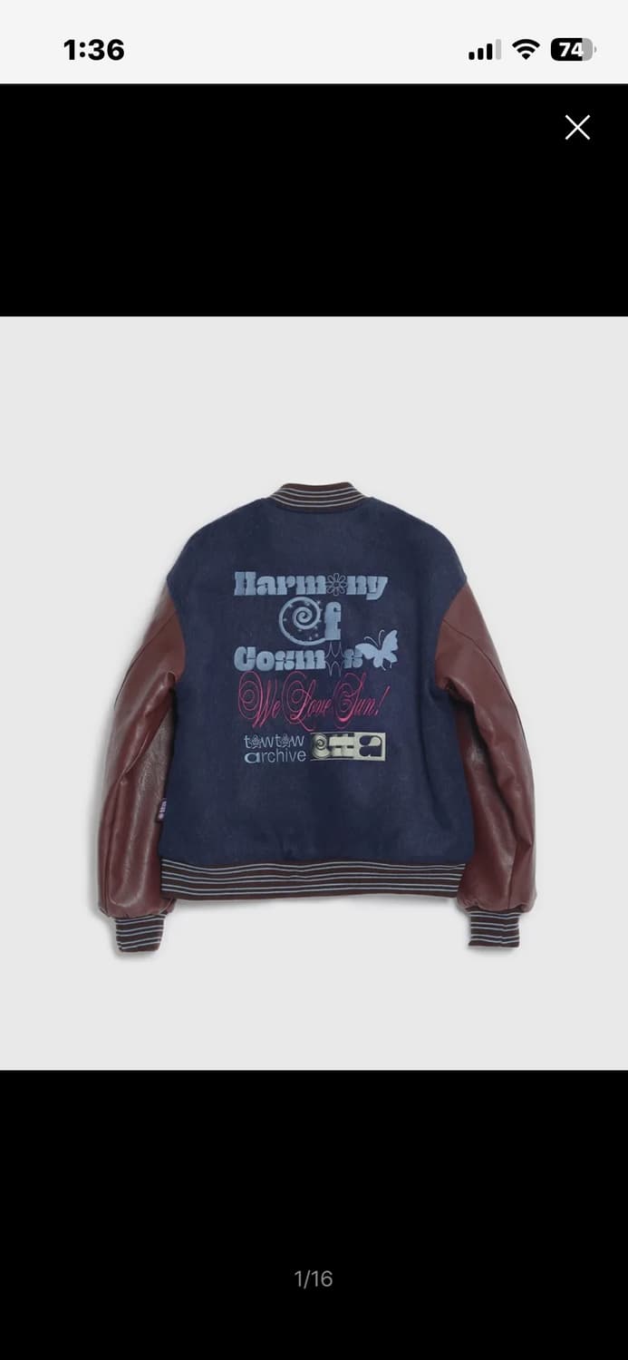 토우토우 아카이브 바시티자켓 02 상품이미지2