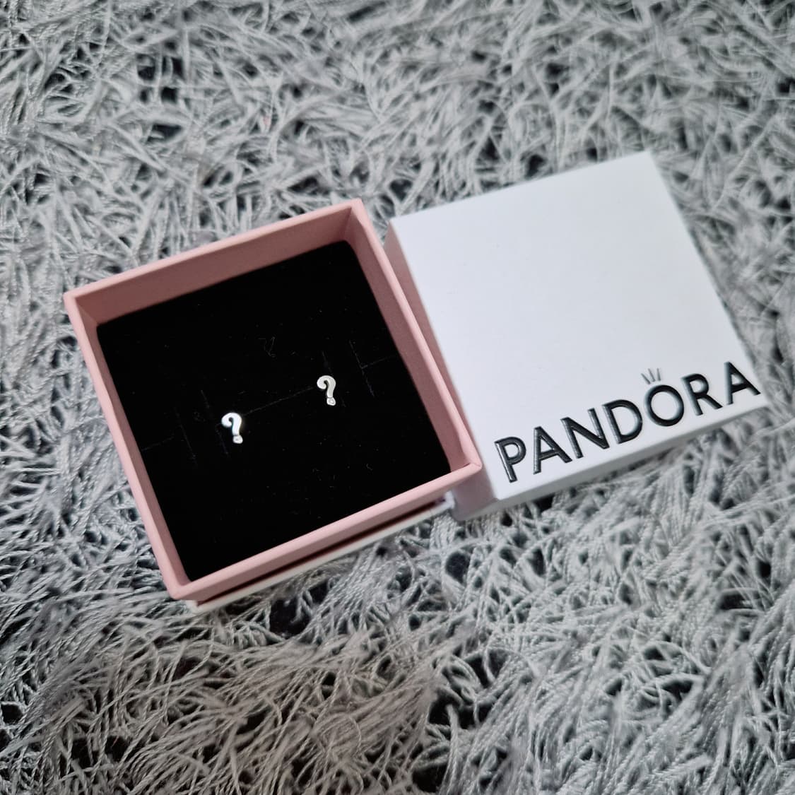 판도라 한정판 물음표 귀걸이 상품이미지4