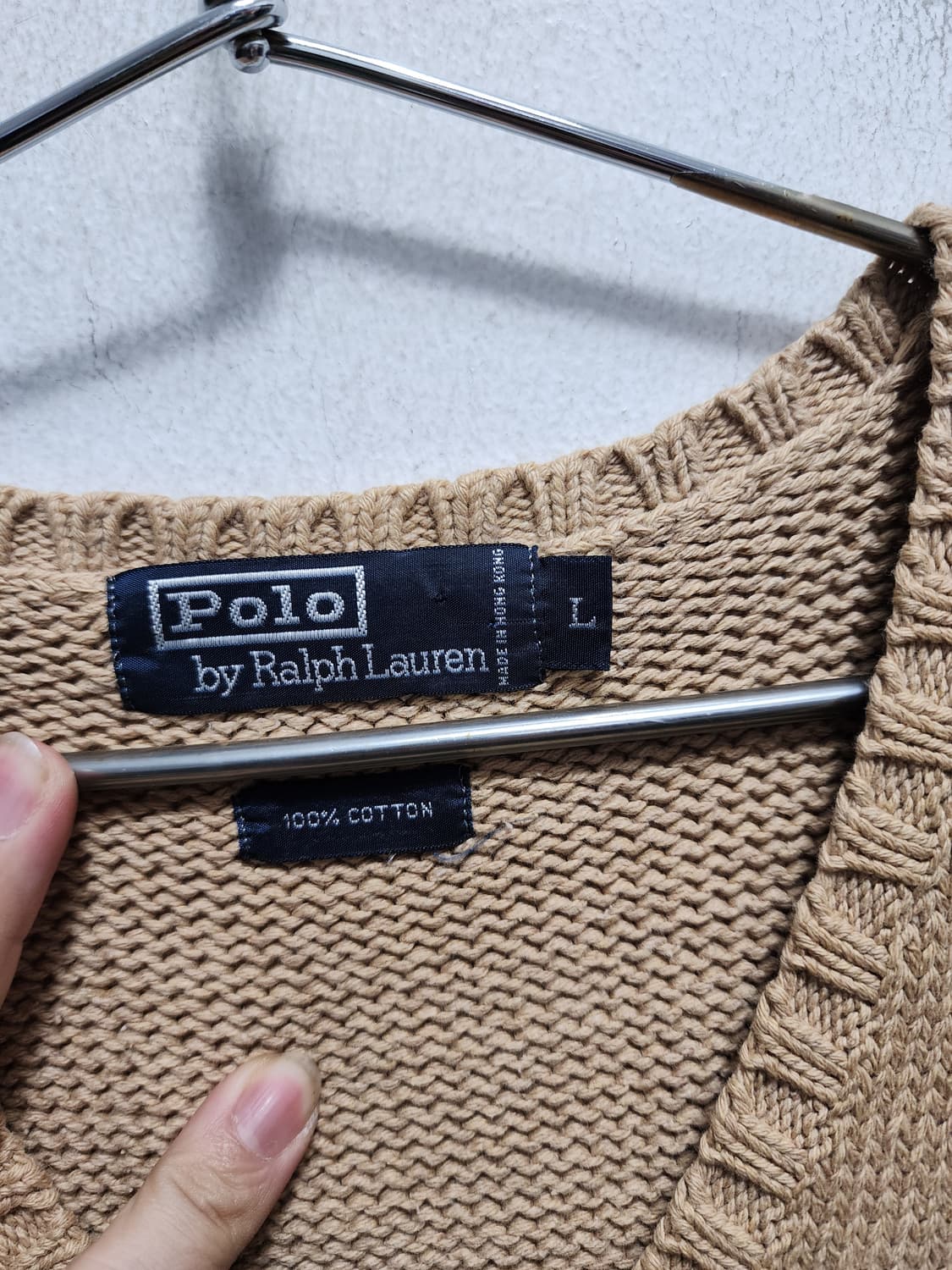 폴로 랄프로렌 빈티지 니트 베스트  상품이미지4