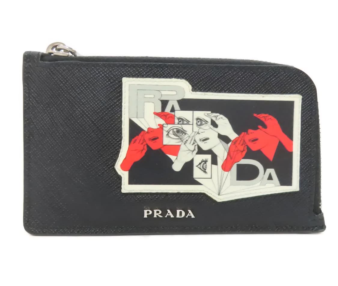 프라다정품!한정판지퍼카드지갑 상품이미지1