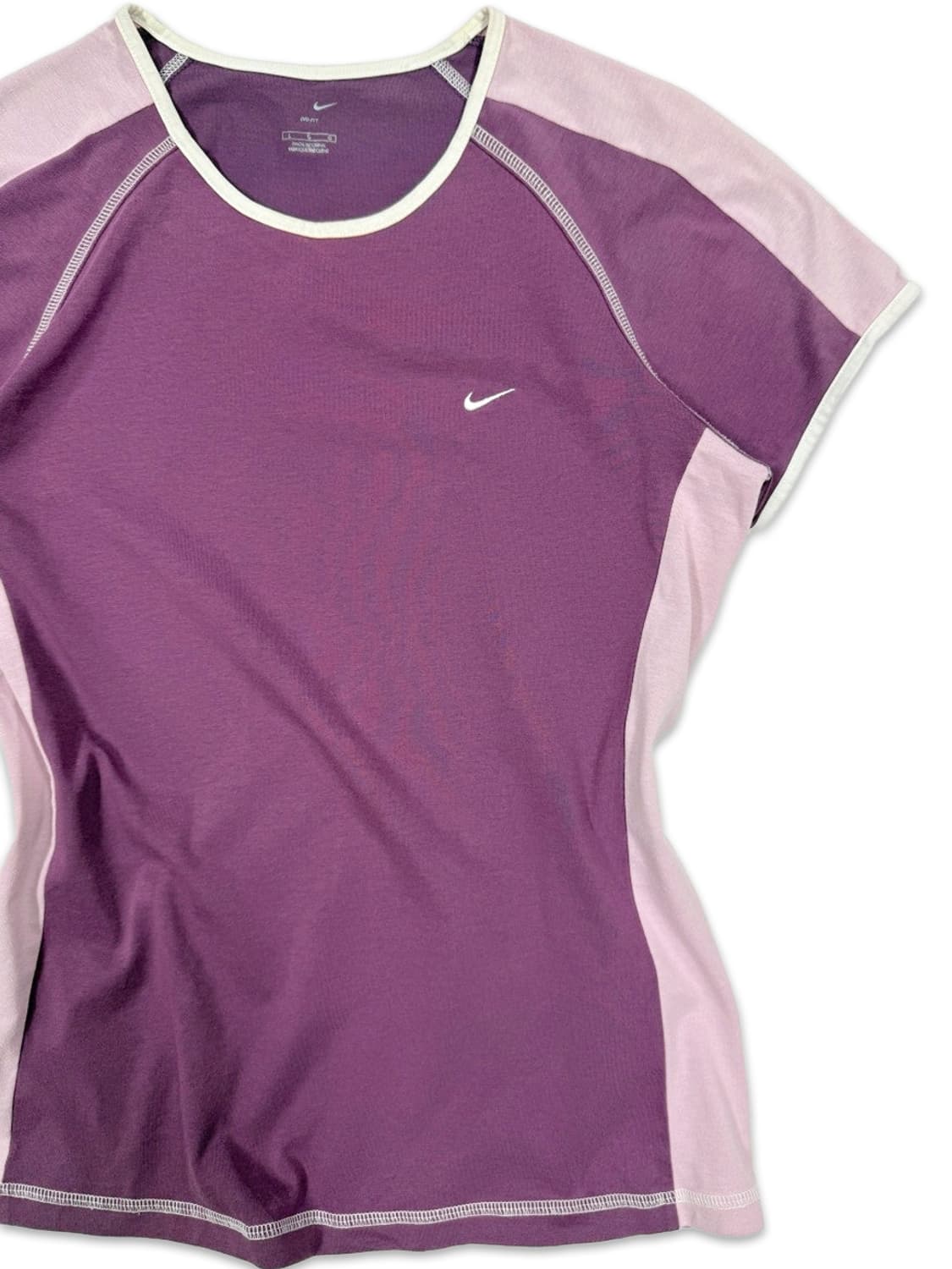 빈티지 나이키 퍼플 슬림핏 반팔티 상품이미지3