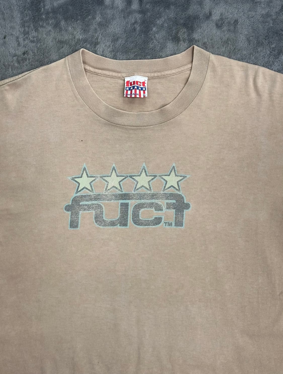 Early 90s FUCT 4Star Logo Tee XL 상품이미지3
