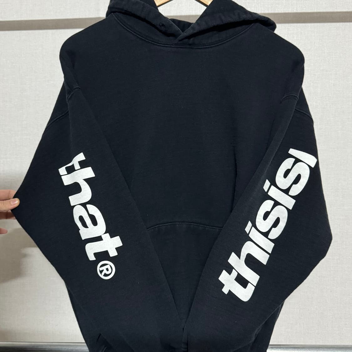 디스이즈네버댓 후드티 M 상품이미지3