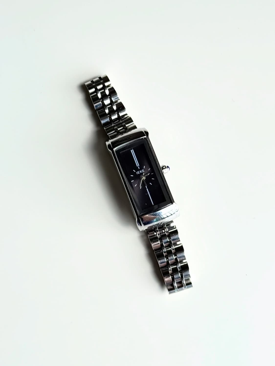 IEKE Silver Rectangular Quartz Watch 상품이미지2