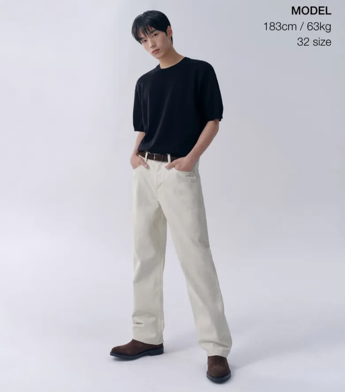 (31)무신사스탠다드 크림진 상품이미지3