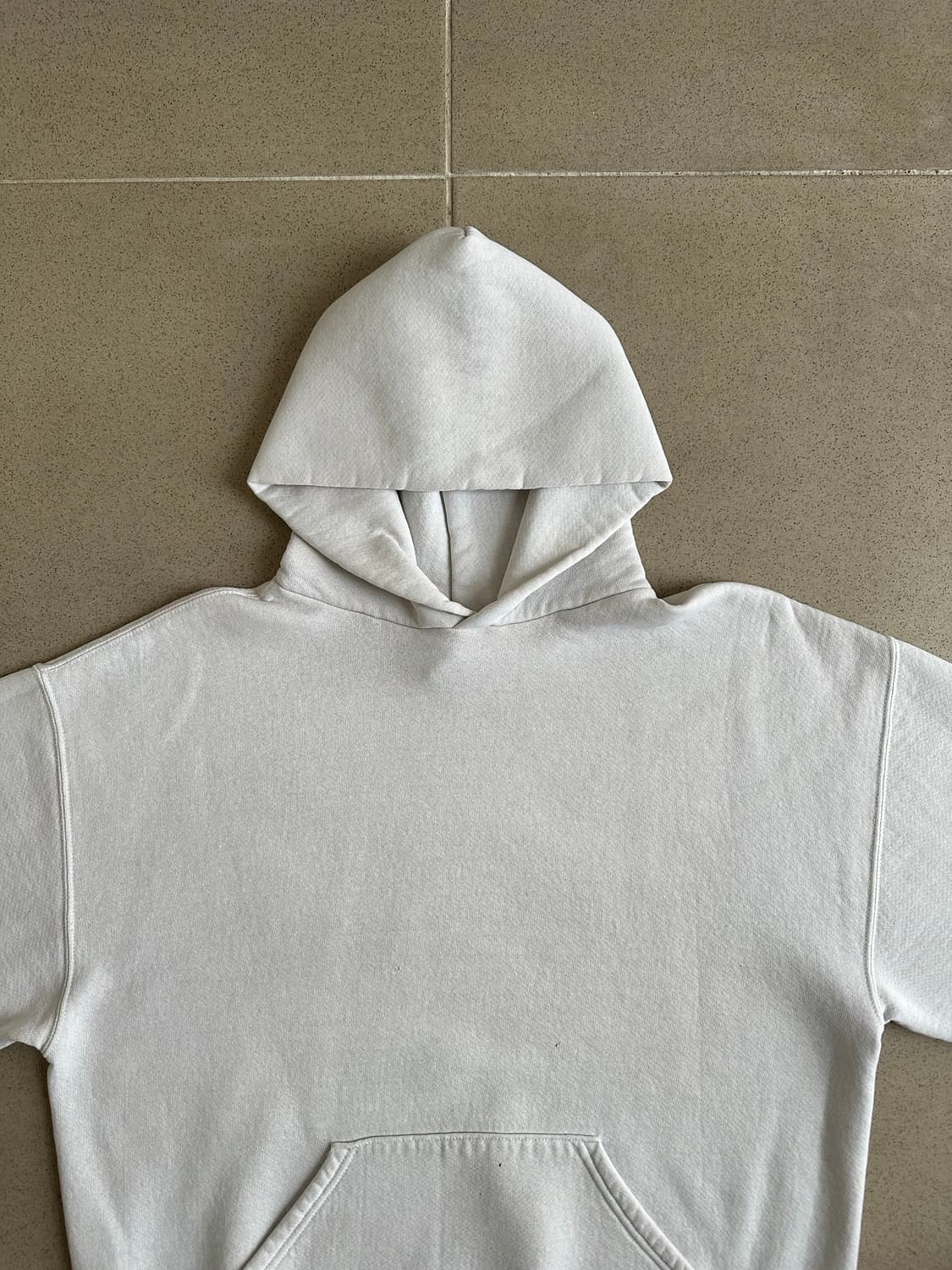 90s 빈티지 러셀 후드 화이트 L 상품이미지4