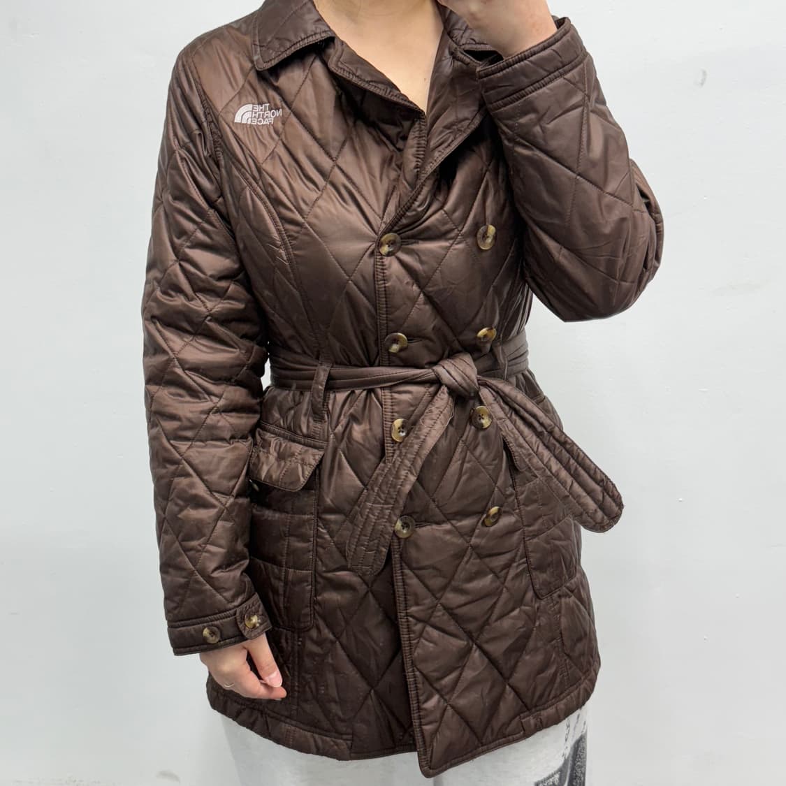 [S] 노스페이스 우먼 트렌치 경량패딩 상품이미지2