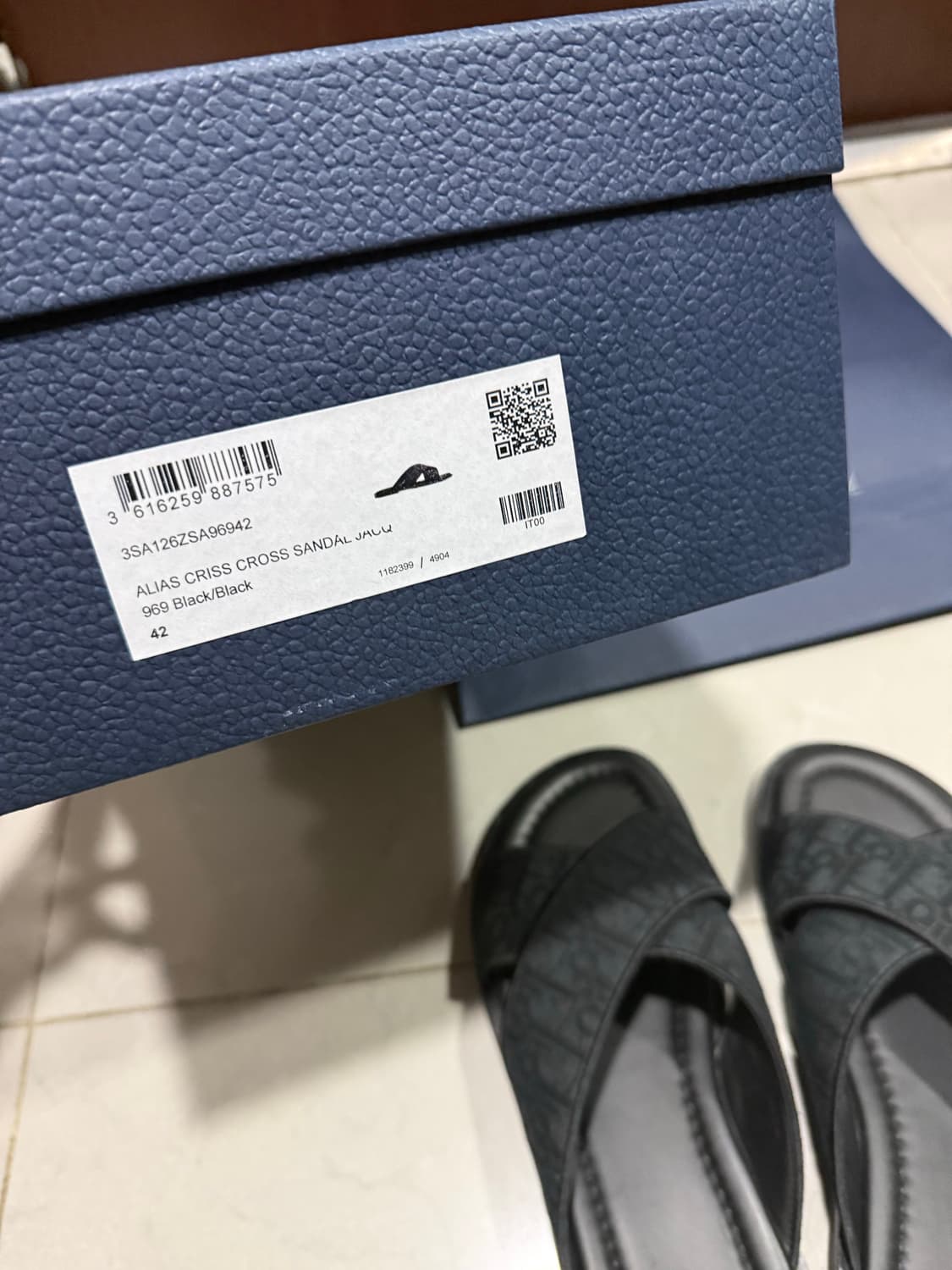 [당일출고,풀박스] 25년 신형 새상품급 디올 알리아스 슬리퍼 상품이미지7