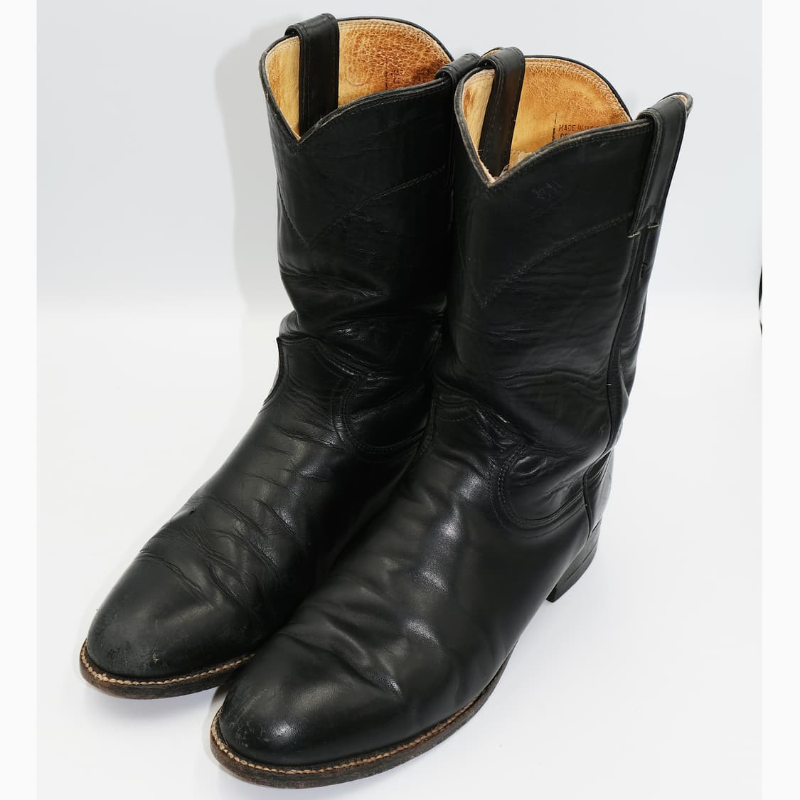 빈티지 저스틴 웨스턴 레더 부츠 8B(여성 250) BT25002 상품이미지5