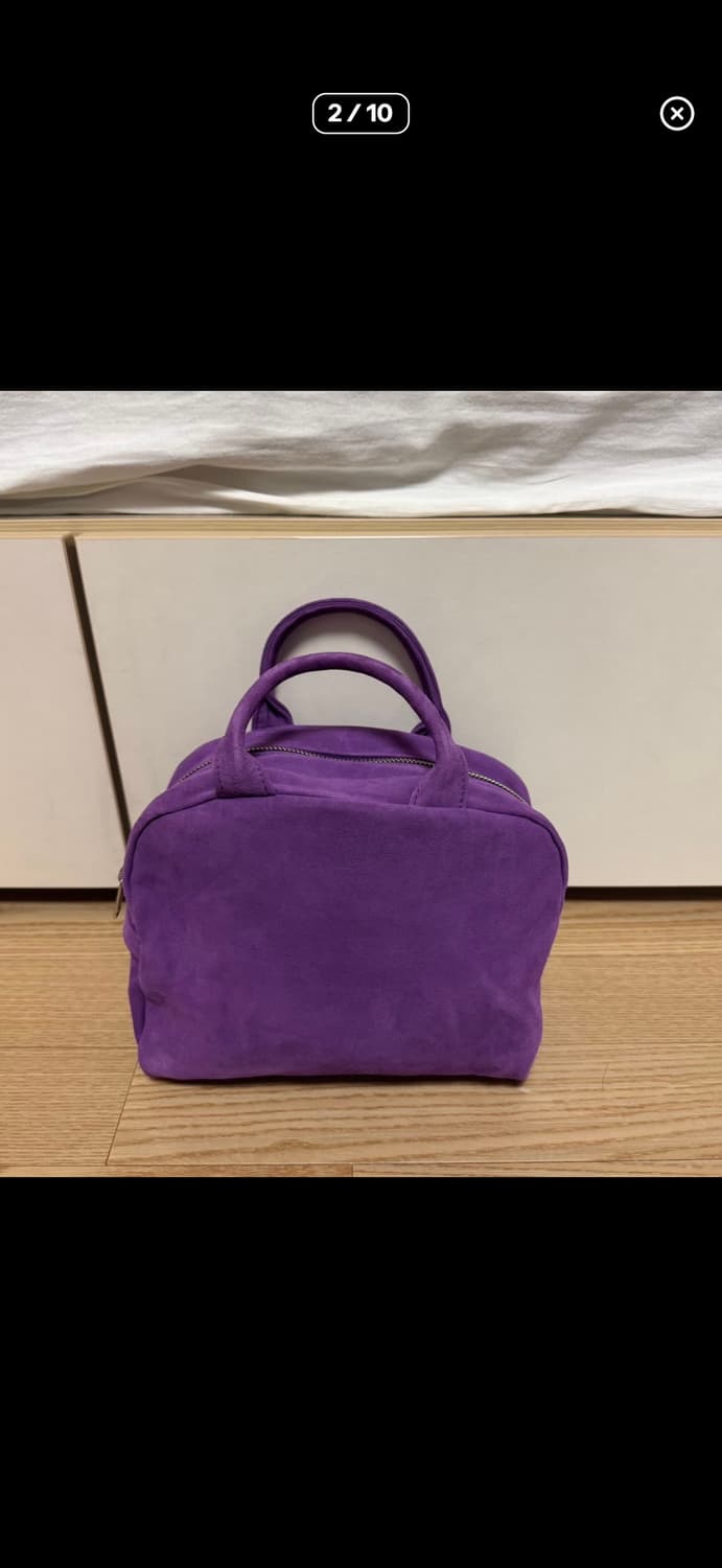 꼼데가르송 스웨이드백 퍼플 스몰 상품이미지9