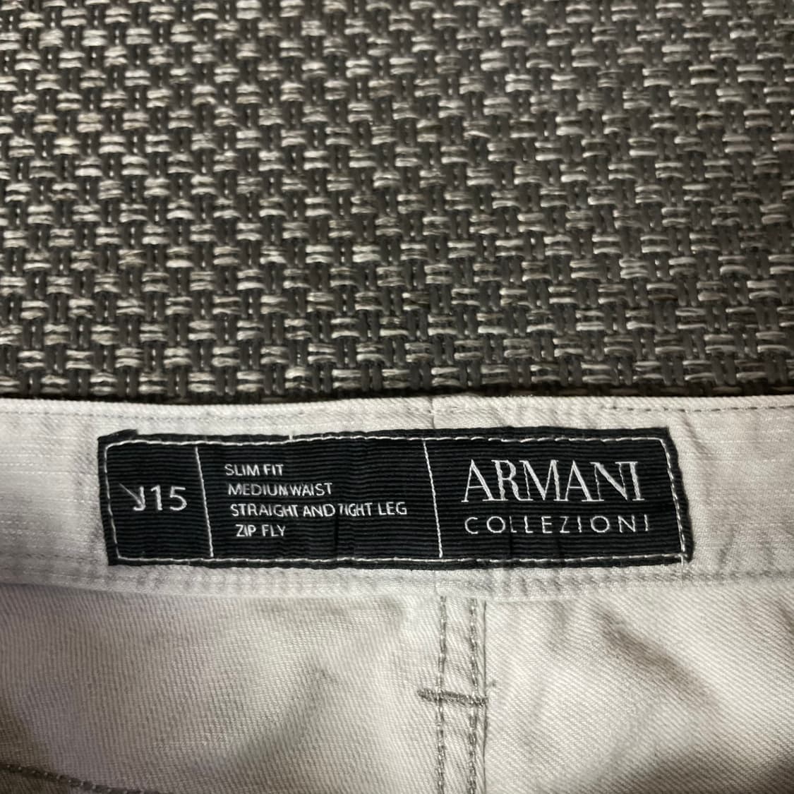 (32) 아르마니 꼴레지오니 라이트그레이 데님 팬츠 슬림핏 상품이미지4