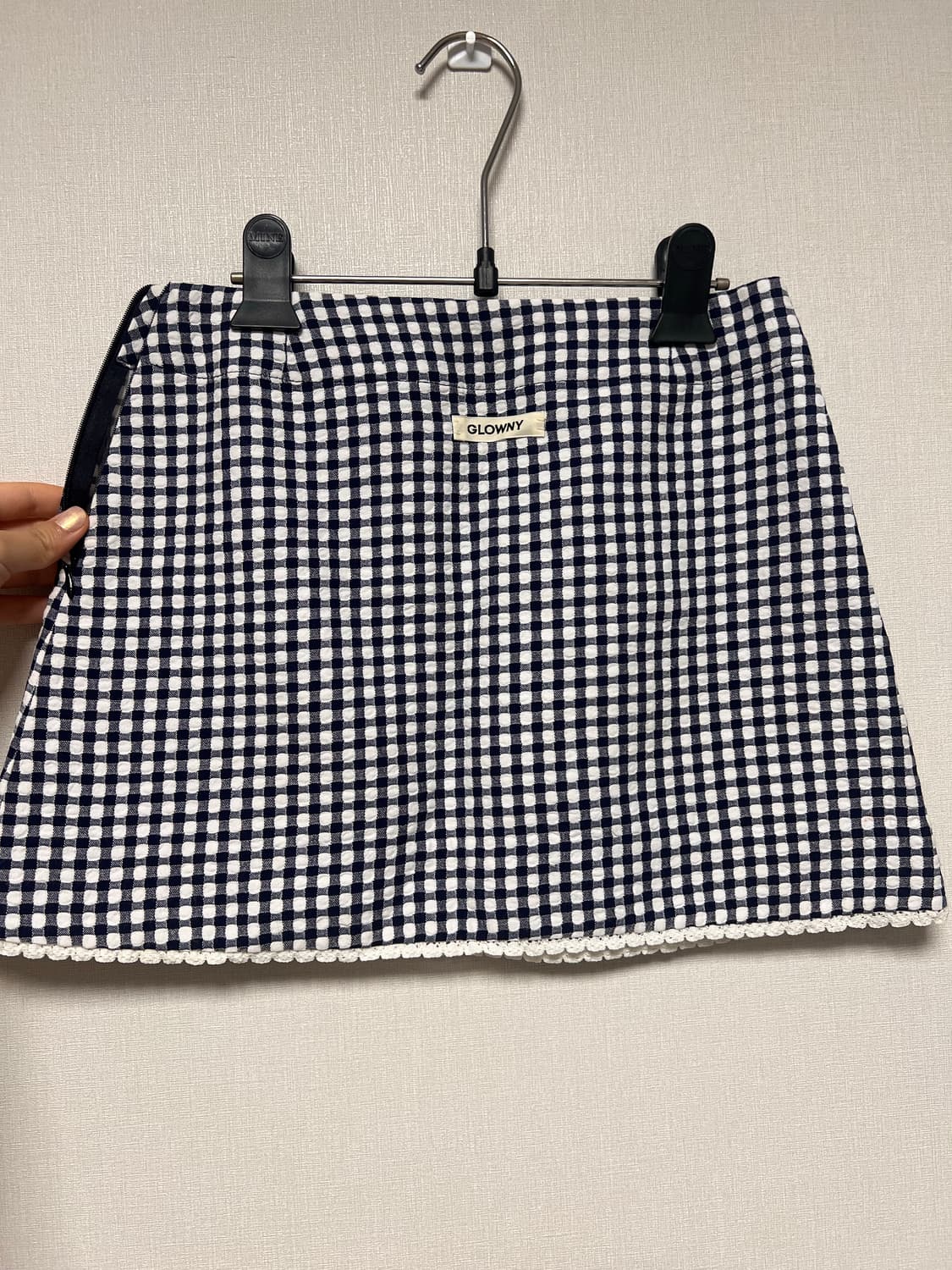 Glowny navy french skirt 새상품 상품이미지4